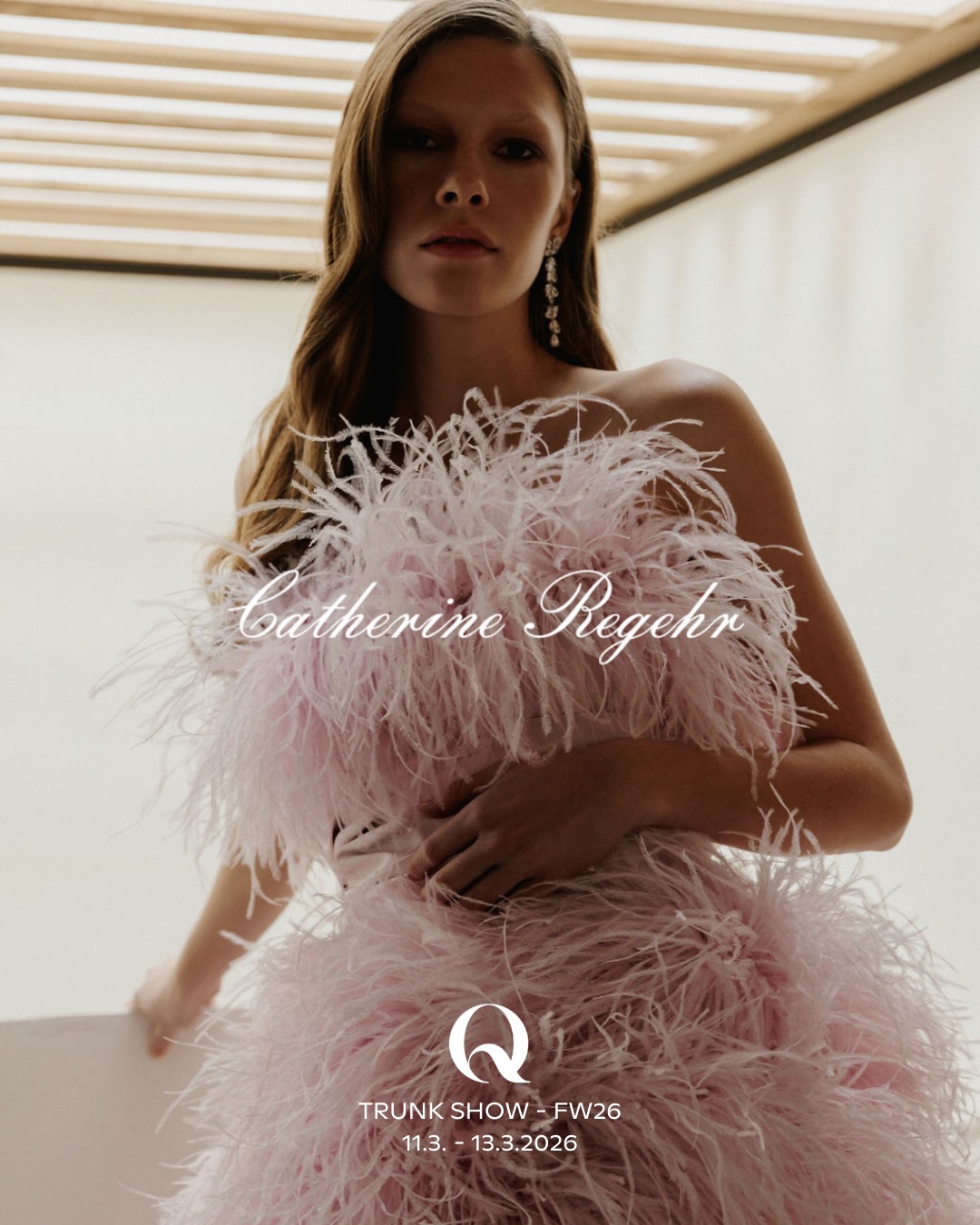 CATHERINE REGEHR FW26 TRUNK SHOW AT QUAGLIA.
We are pleased to welcome Eva Regehr from Vancouver to Zurich for an exclusive presentation of her new FW26 collection.
Join us in store to discover her signature elegance and craftsmanship up close.
11.3. - 13.3.2026
Register via the link in bio or send us a DM.