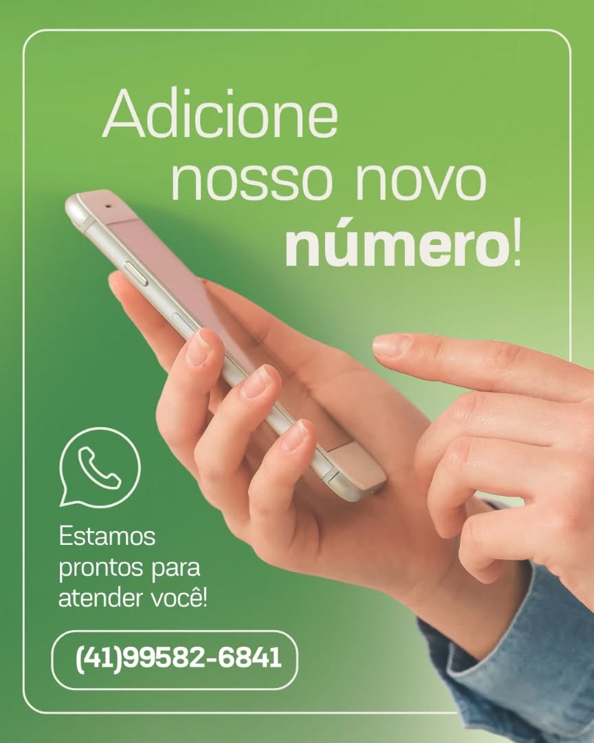 Estamos com um novo número de telefone para melhor te atender.