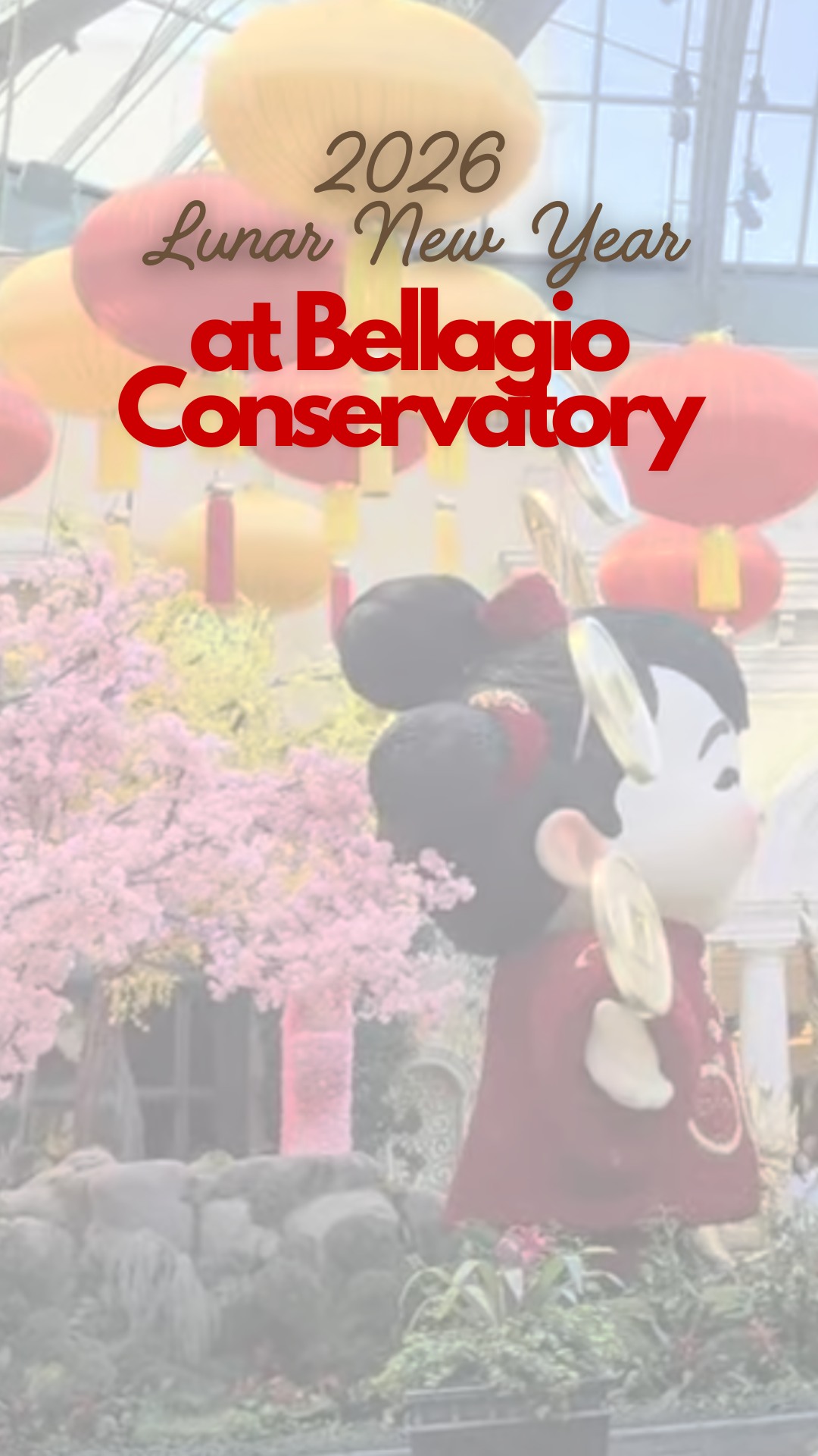 The Bellagio Conservatory never disappoints. 🧧🔥
The 2026 Lunar New Year display celebrating the Year of the Fire Horse is vibrant, detailed, and beautifully done.
My favorites were the little girl and the pandas. I kept going back to them every time. 🐼❤️
If you are in Las Vegas right now, this is absolutely worth seeing in person.