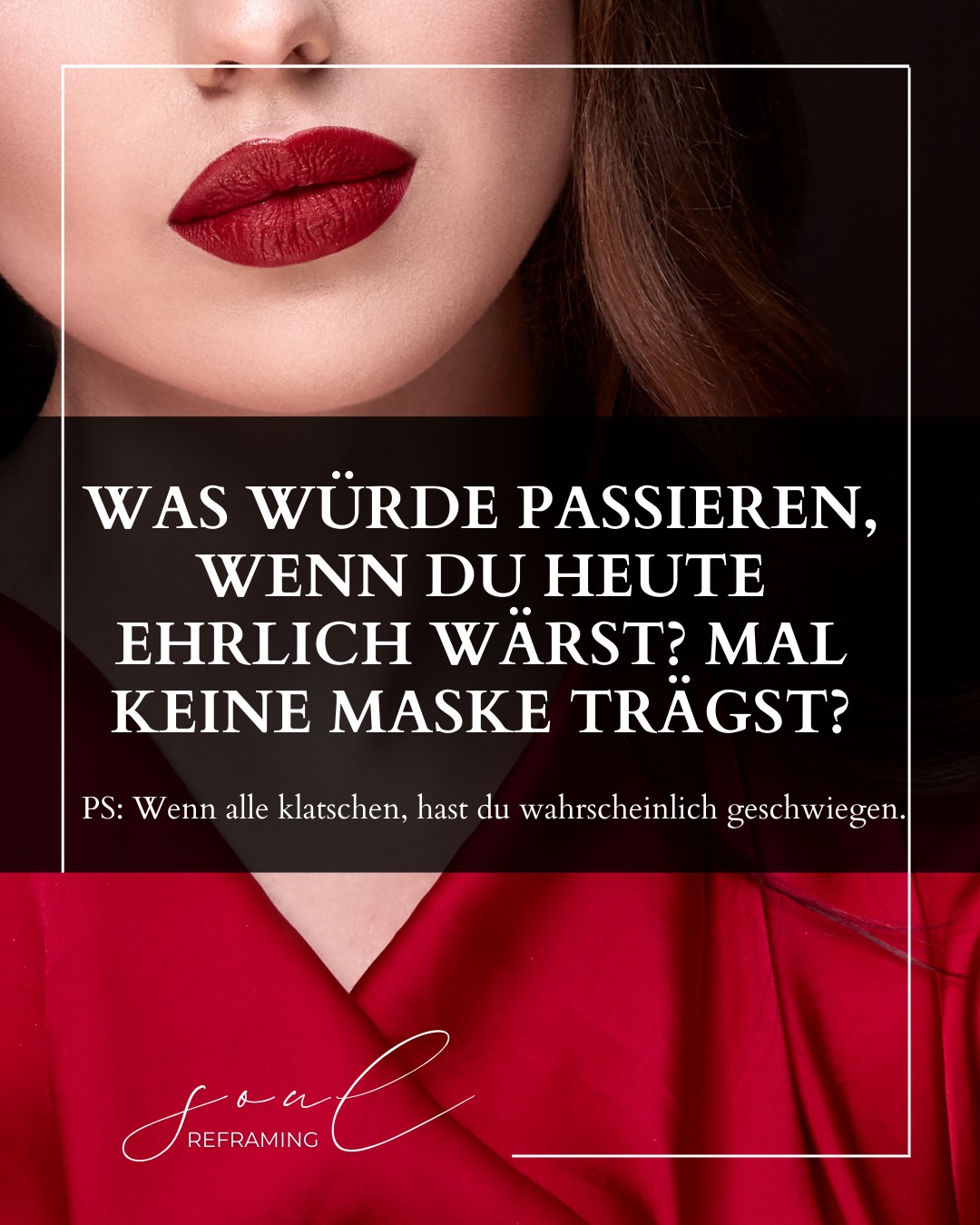 DER PREIS FÜR AUTHENTIZITÄT IST OFT IRRITATION, ABLEHNUNG ODER WIDERSTAND.
Kennst du das? Wenn du auf der Arbeit ein Problem ansprichst, bist plötzlich DU das Thema - nicht das Problem, welches du benannt hast. Dann verschiebt sich der Fokus. Nicht auf Prozesse.
Nicht auf Verantwortung. Sondern auf dich.
Plötzlich geht es um deine Haltung, deine Belastbarkeit, deine Erwartungshaltung. Du wirst zum Thema erklärt, damit das eigentliche Thema bleiben kann, wo es ist. Nämlich unterm Teppich... Dabei hast du es gut gemeint, wolltest helfen, wolltest ehrlich sein, zu dir selbst und zu den anderen.
WENN DU KLAR SAGST, WAS NICHT MEHR TRAGBAR IST, WIRST DU NICHT GEHÖRT - DU WIRST EINGEORDNET.
Ist das dann nicht besser zu schweigen?
Ich sage ganz klar, nein!