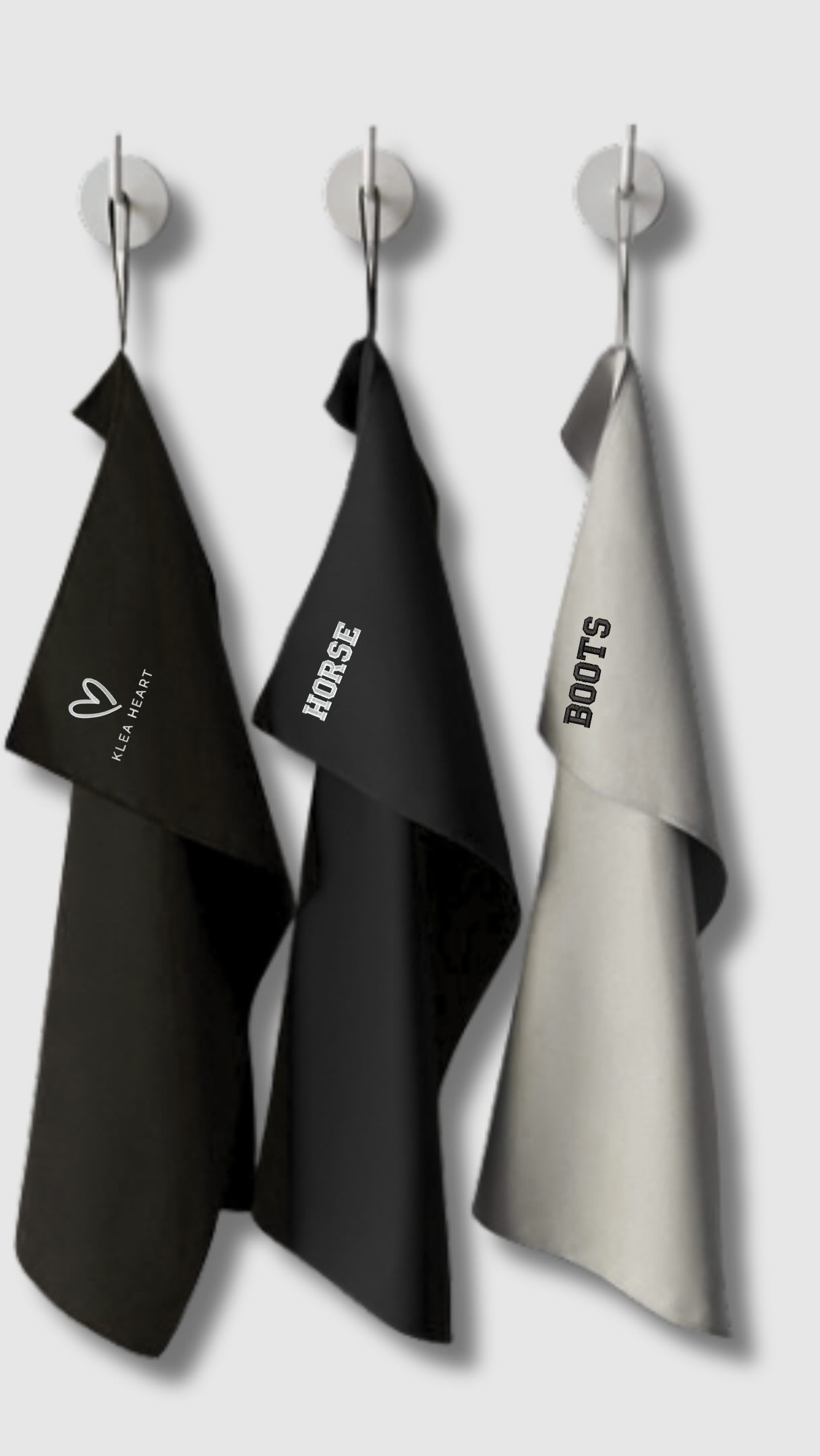 Your towel. Your name. Your statement.🖤
This 3-piece personalized towel set is made for stable days, dog training & everyday life ✨
No more mix-ups.
No more lost towels.
Just your own customized essential.
Practical. Personal. Unmistakably YOU. 🐎
Who needs this? 👇
#personalized #customembroidery #equestrianlife #dogsport #barnstyle giftidea madeforyou