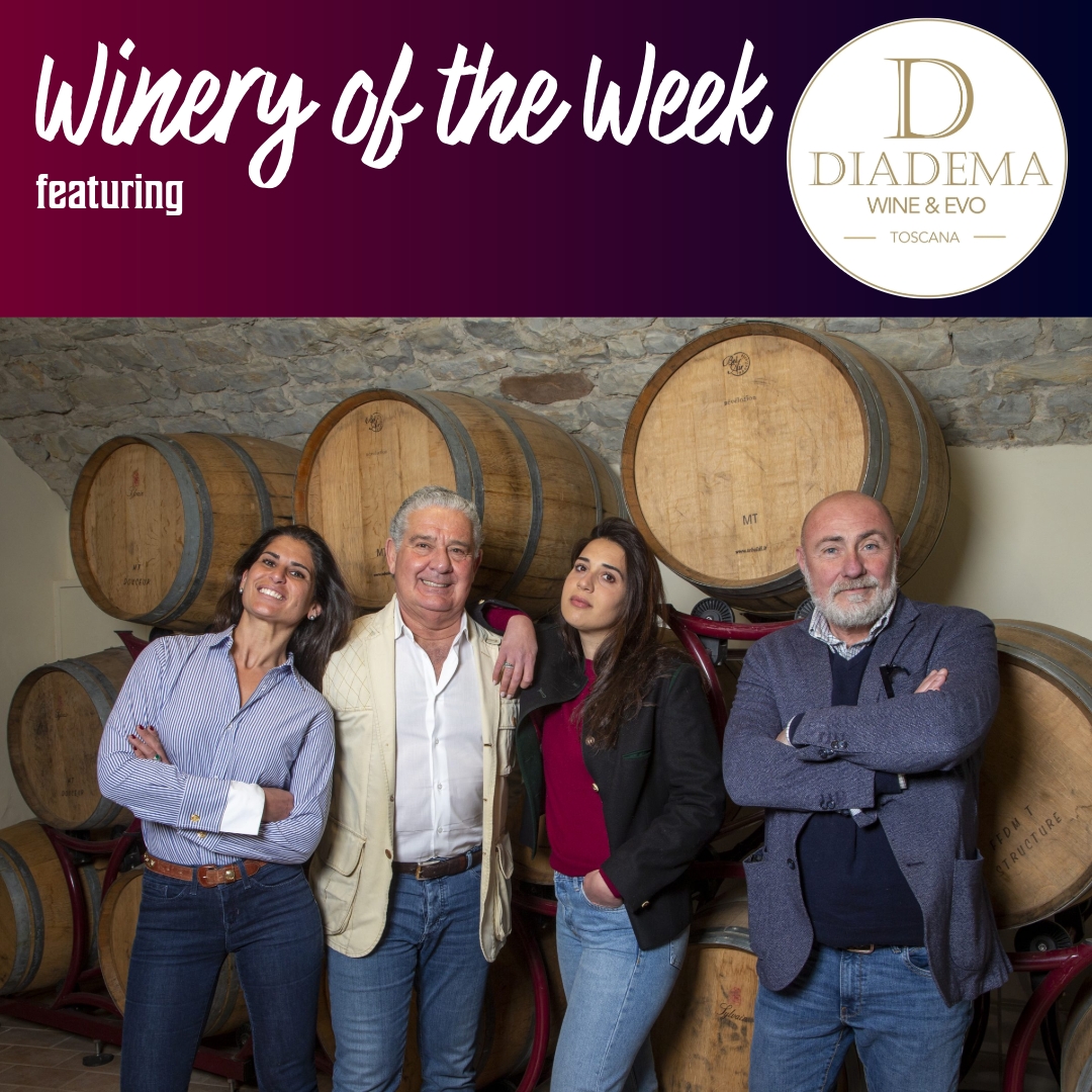 ✨ Winery of the Week: Diadema ✨
Luxury meets legacy in the Tuscan hills. 🍷 Founded by Alberto Giannotti and now passionately led by his daughters Giulia & Livia, Diadema crafts bold, elegant wines that embody the true spirit of Tuscany. From their signature Rosso to terracotta-aged gems, every bottle is pure Italian indulgence. Drink Diadema.