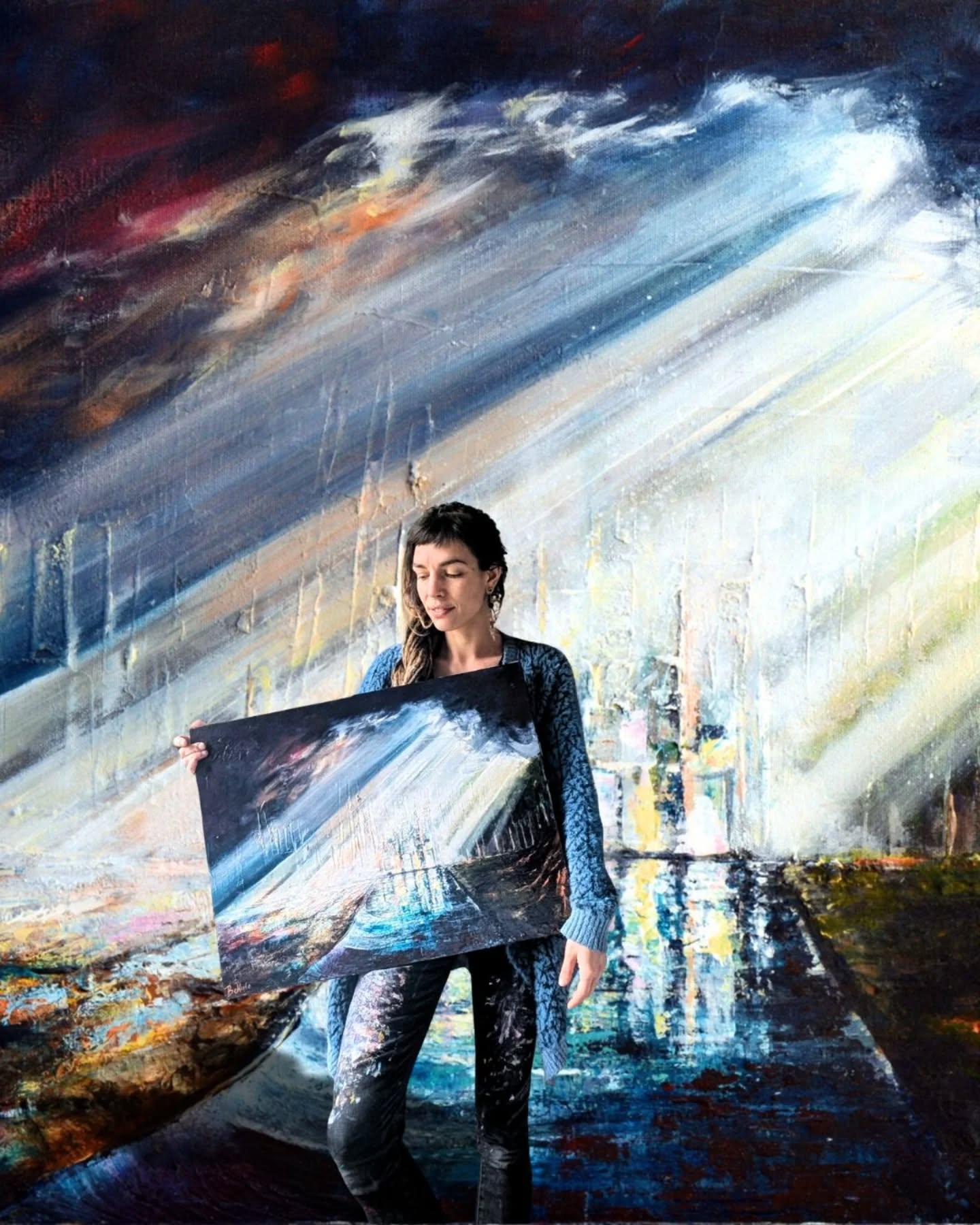 🔴VENDU - “The Castle” - œuvre figurative contemporaine, entre onirisme et mysticisme.
Je suis toujours profondément reconnaissante quand une résonance se crée entre quelqu’un et un tableau original.
C’est émouvant de savoir qu’une personne se reconnaît dans une peinture, qu’elle y trouve une émotion, un écho de son "Soi - intérieur".
Merci à la personne qui a accueilli cette œuvre unique.
👉 D'autres tableaux à découvrir sur ma boutique (lien en bio) --> @belluleart
Abonne toi / partage si tu aime mon univers 🌹.
#PeintureContemporaine #TableauOriginal
#figurativeart #ContemporaryArt #OriginalArtwork