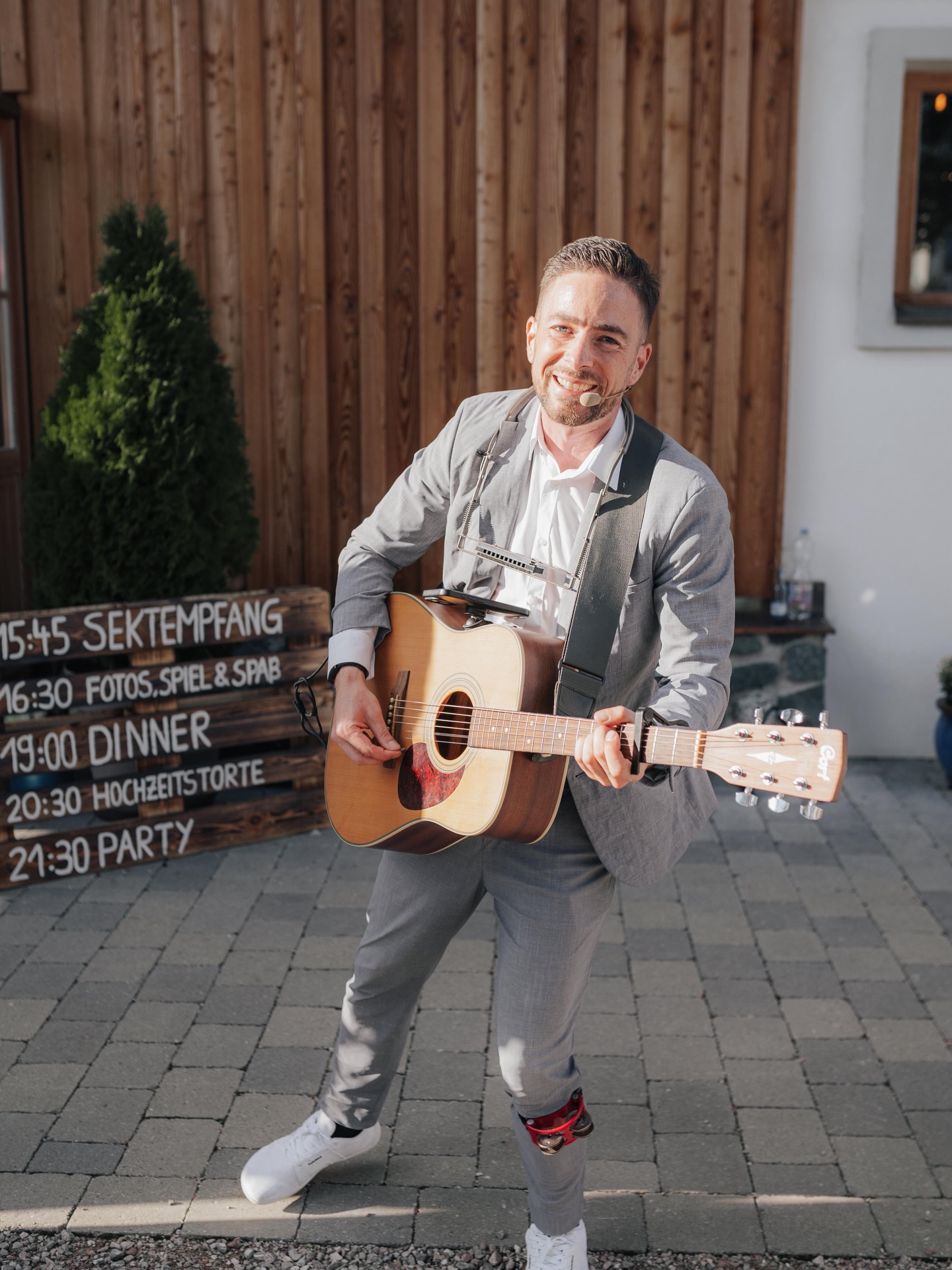Musik schafft pure Freude!
#livemusik #hochzeit #sektempfang #simonsmusik