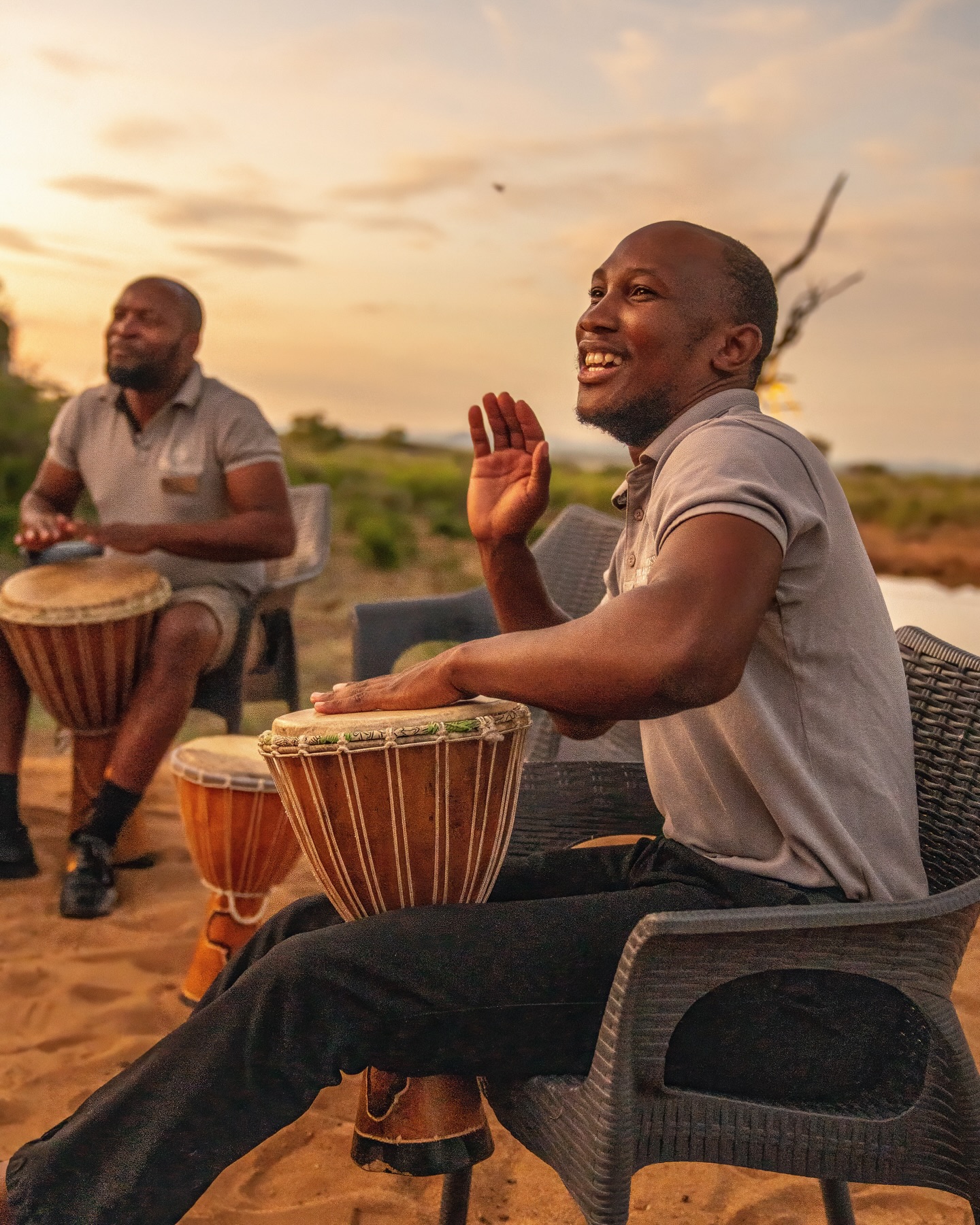 The rhythm of Africa isn’t just heard, it’s felt. 🥁🔥
At Royal Madikwe, tradition comes alive in the heartbeat of the drum, a powerful welcome, a story passed down, a moment that connects guests to something far deeper than a safari.
This is what we love capturing. Not just wildlife, but culture, energy, and the soul of a destination.
Because luxury isn’t only what you see.
It’s what moves you.
Lodge Photography | Safari Productions | Travel Photography & Videography