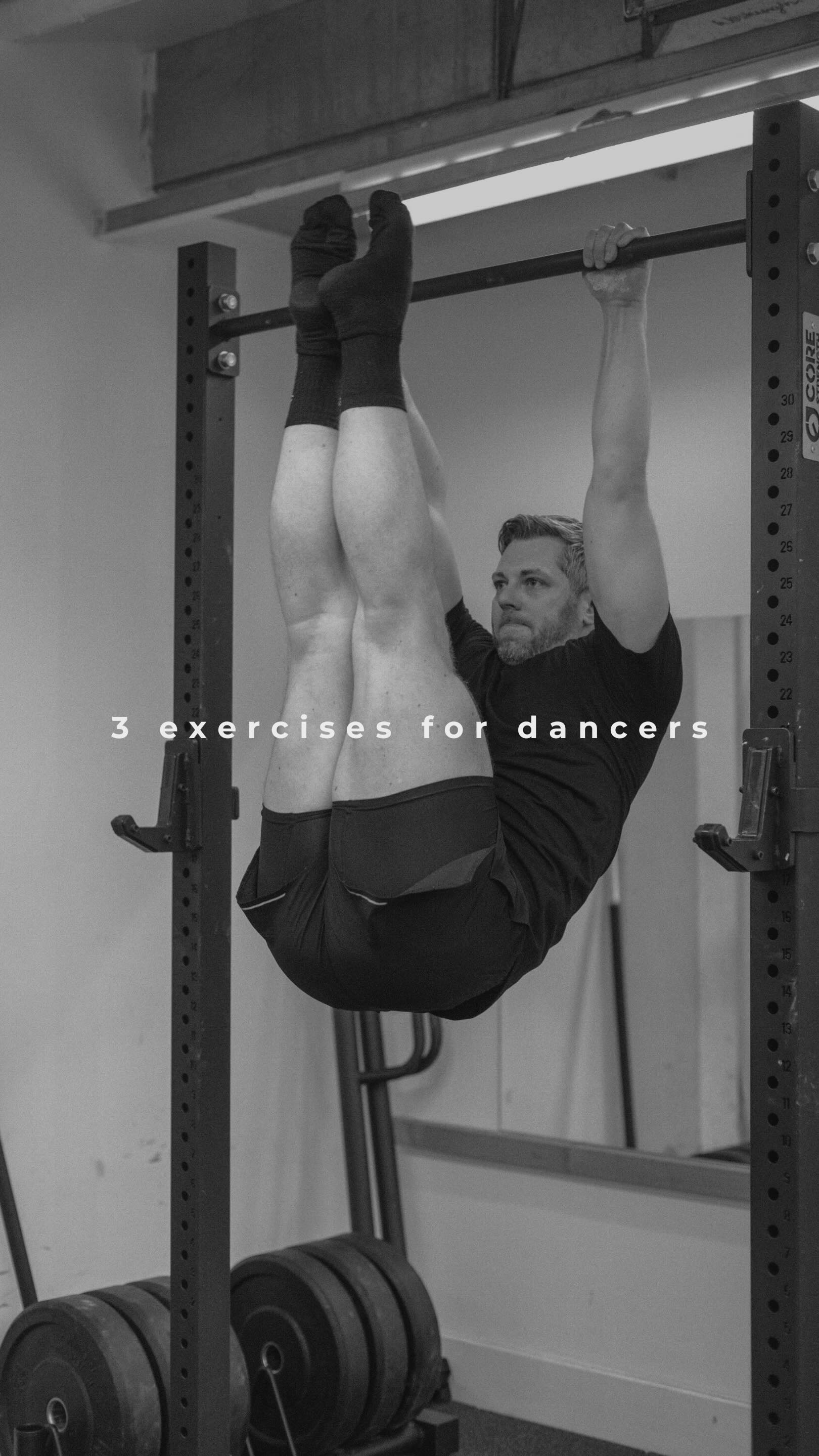 look easy? test them.
3 Humbling exercises for dancers →
1) Overhead back extension on the ball
→ pelvis & core stability = “square” hips
→ symmetry = both sides must work together
→ back strength = port de bras & arabesque muscles
2) Toes to “bar”
→ dynamic & reactive core = protect against impact
→ hip flexors = leg extensions
→ quads = keep those knees straight!
3) Reverse lunge to knee drive with overhead press
→ generate force forward & upward = jumps & lifts
→ train the eccentric = safe lowering & landings
→ manage shifting weight & centre of gravity = travel through space & pas de deux
Save to test later.
Which one humbled you most?
#dancetraining #gymfordance #inclusivestrength #balletfitness