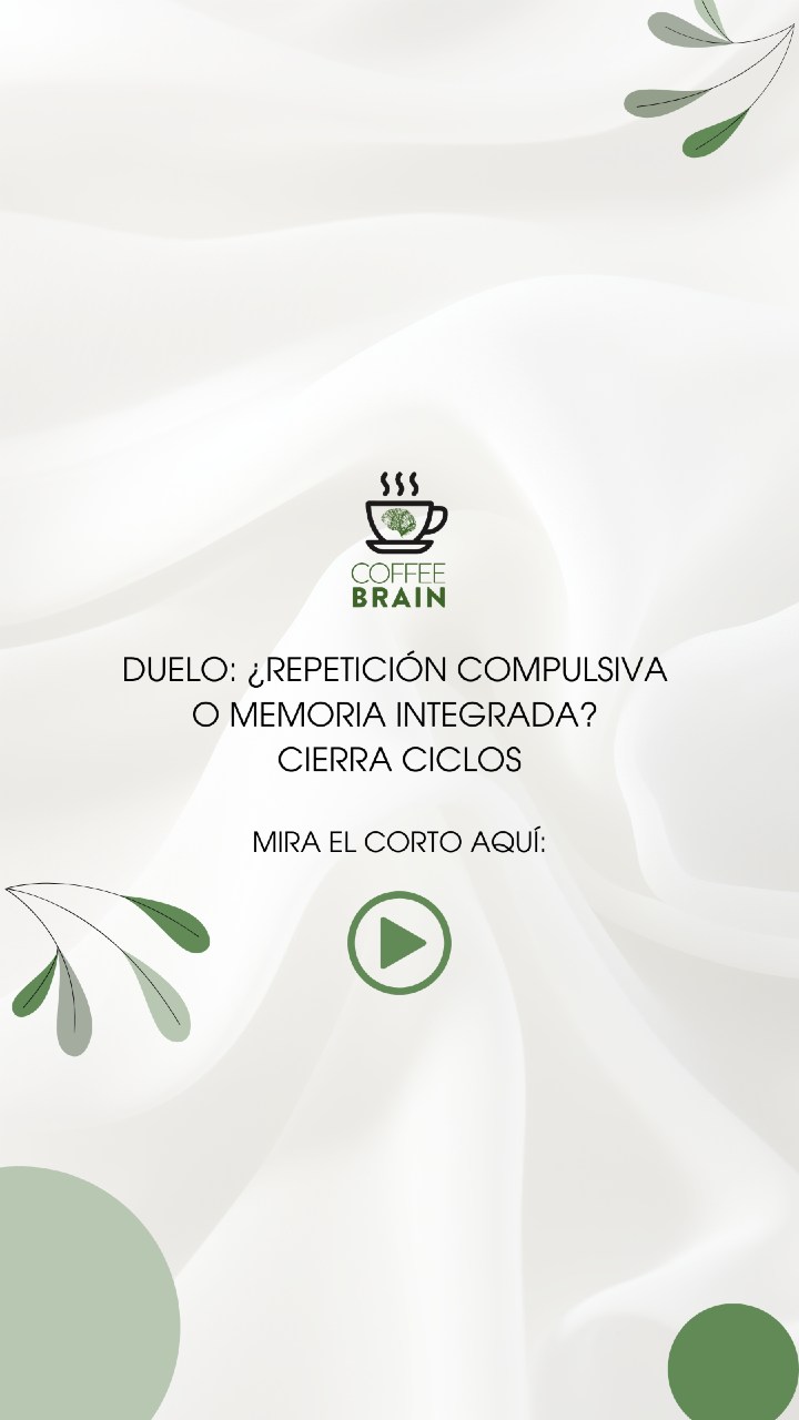Duelo: ¿Repetición Compulsiva o Memoria Integrada? Cierra Ciclos
Un duelo elaborado es una memoria integrada.
Un duelo no elaborado es una repetición que se reactiva una y otra vez.
Cerrar un ciclo no es olvidar. Es poder recordar sin que el cuerpo se dispare, sin que la emoción nos arrastre como si estuviera ocurriendo de nuevo. Es integrar la experiencia a nuestra historia.
Cerrar ciclos implica mirarnos, reconocer cómo estamos reaccionando y construir una narrativa que nos permita avanzar con mayor conciencia.
#brainandmind #saludmental #duelo #cerrarciclos #psicoeducación #bienestaremocional