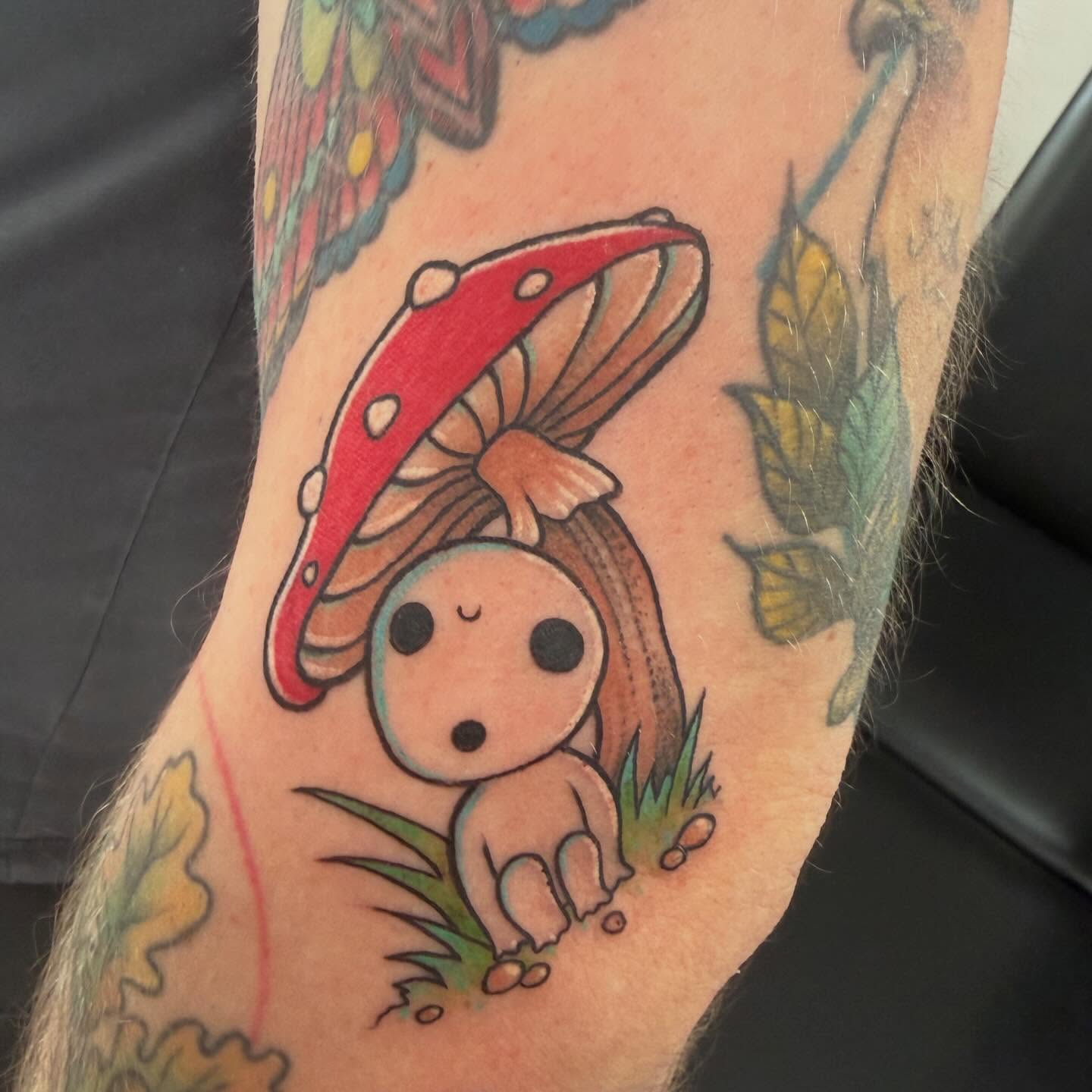 Cute lil gap filler! 🍄❤️
.
.
.
.
.
.
#ghibli #ghiblitattoo #studioghibli #cute #colour
#tattoo #tattoos #stowmarket #ink #inked #getinked #girlswhotattoo #tattooist #art #femaletattooist #gettattooed #prettyinink #Suffolk #girlswithtattoos #tatts #lgbtsafespace #dowhatyoulove #follow #femalerun #safespace #tattoosarecoolandyouknowit
