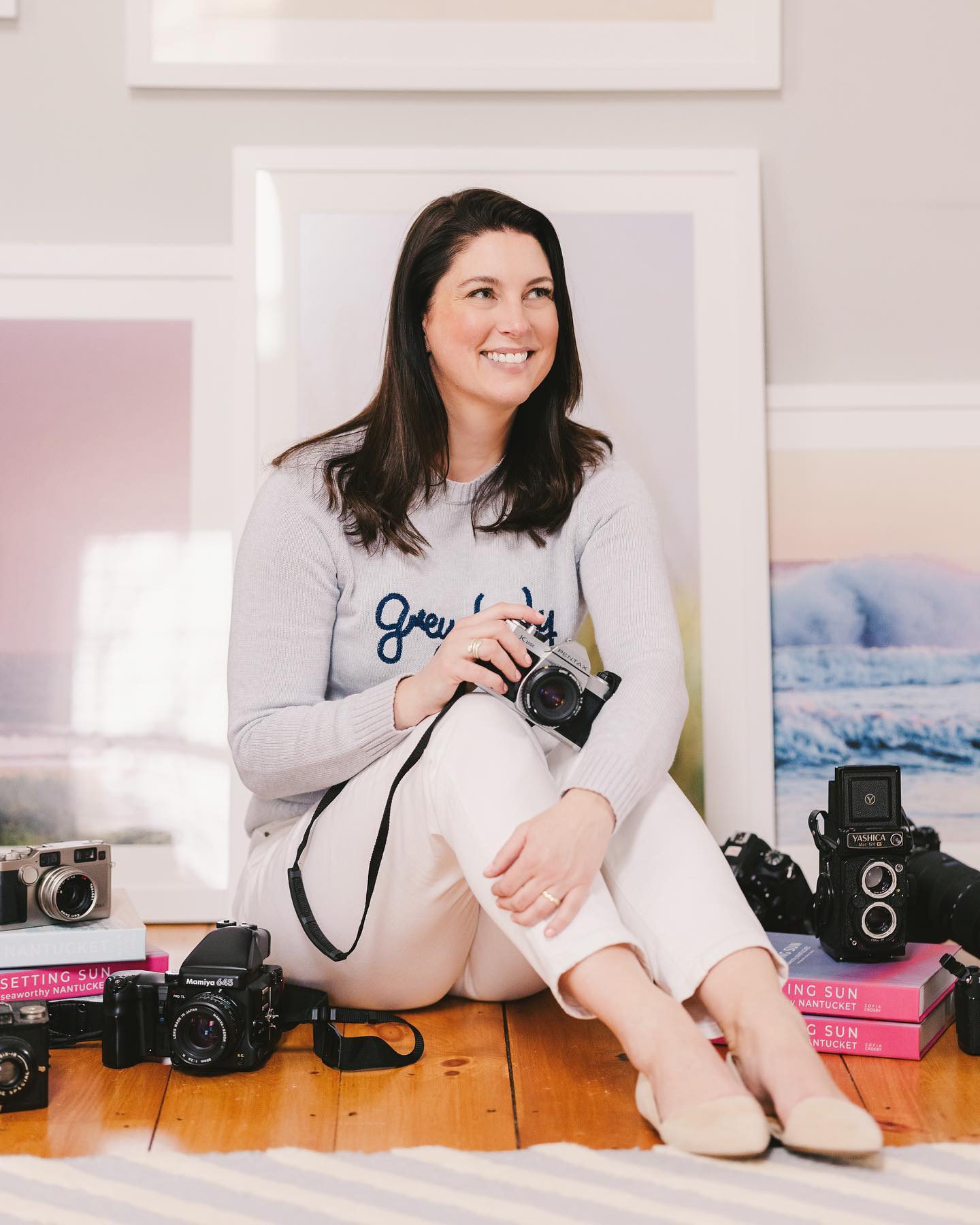 It’s me, @zofiaphoto the face behind Seaworthy Nantucket. 🌊
I’ve been a photographer since before you were born ;) and I’m a camera ADDICT. I’m holding my very first one in my hands here, everyone’s favorite first, the Pentax K1000 I got for my high school graduation, just 3 months before I launched my wedding and portrait business.
I’m working on a new collection photographed entirely on film 🎞️ to add to seaworthynantucket.com soon!
Got any special request Nantucket locations for me to photograph with one of my vintage cameras this summer? Hit me up! 🌟
PS, if you’ve made it this far, go check out the big announcement in my story ⬆️
#nantucket #fineartphotography #vintagecamera
photo by @georgiemorleyphotography