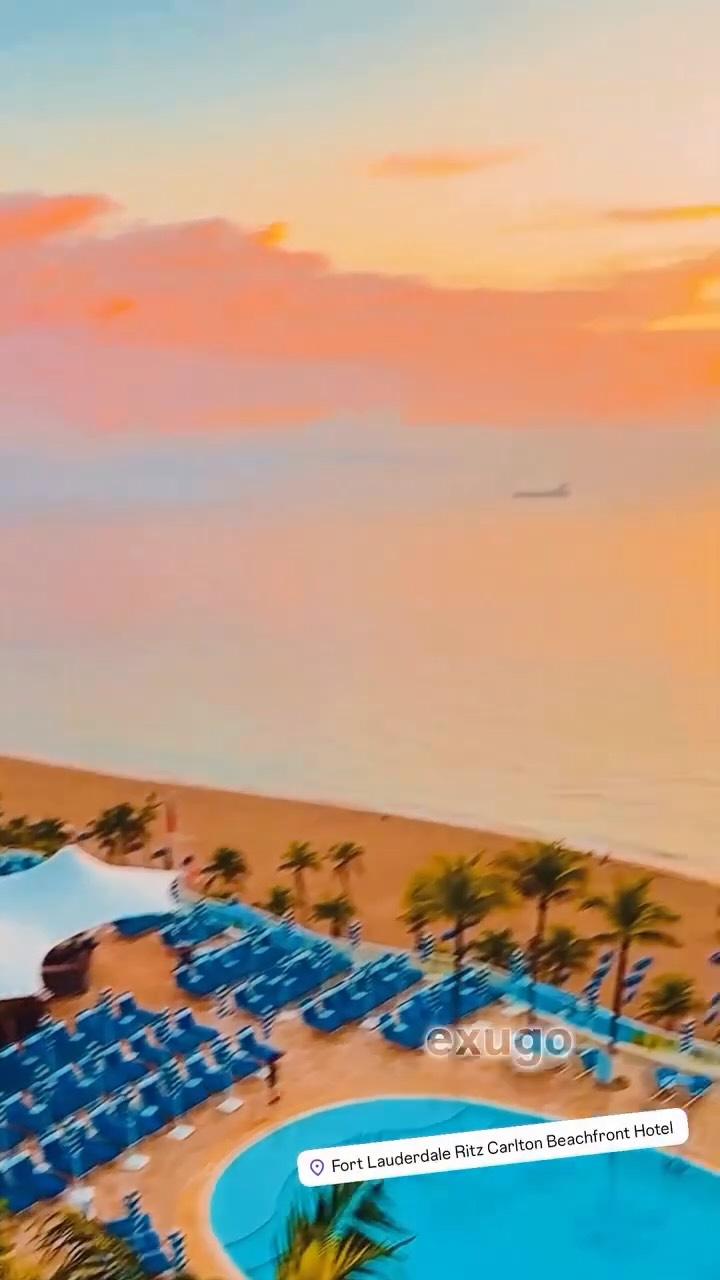 Window pain? Nah 🧡 #sunrise @theritzcarltonfortlauderdale #lovethewayyoulie #fortlauderdale #ritzcarlton #exugo