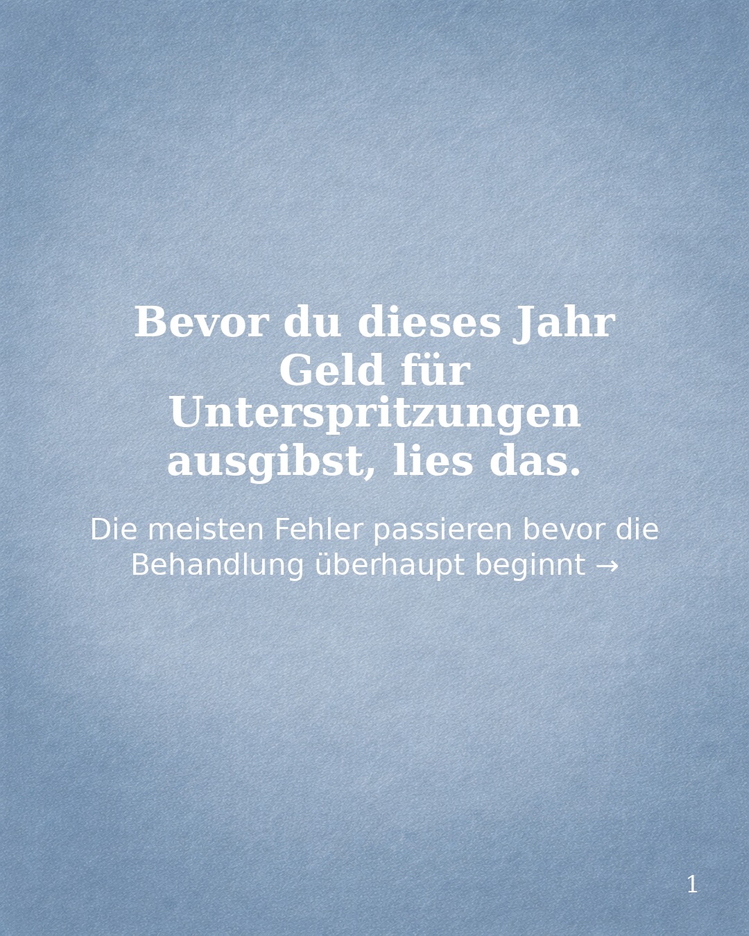 Bevor du „einfach mal“ etwas machen lässt: kurz stopp.
Injectables sind kein Produkt – sie sind ein Plan. Und genau dieser Plan entscheidet, ob du am Ende frisch wirkst oder überladen.
Was viele unterschätzen:
✨ Du bezahlst nicht die Spritze.
Du bezahlst Analyse, Timing, Zurückhaltung – und ein Ergebnis, das langfristig zu deinem Gesicht passt.
Ich arbeite am liebsten so: erst Struktur & Hautqualität verstehen, dann gezielt verfeinern. Und manchmal ist die beste Entscheidung sogar: noch warten.
Frage an dich:
Was ist dir bei ästhetischen Behandlungen am wichtigsten?
1. Natürlichkeit 2) Sofort-Effekt 3) Langlebigkeit 4) Sicherheit
Schreib mir deine Zahl in die Kommentare 👇
Wenn du unsicher bist: Speichere den Post – und schick ihn jemandem, der gerade „überlegt“.
#aesthetischemedizin #minimalinvasiv #injectables #filler #hyaluron botulinumtoxin