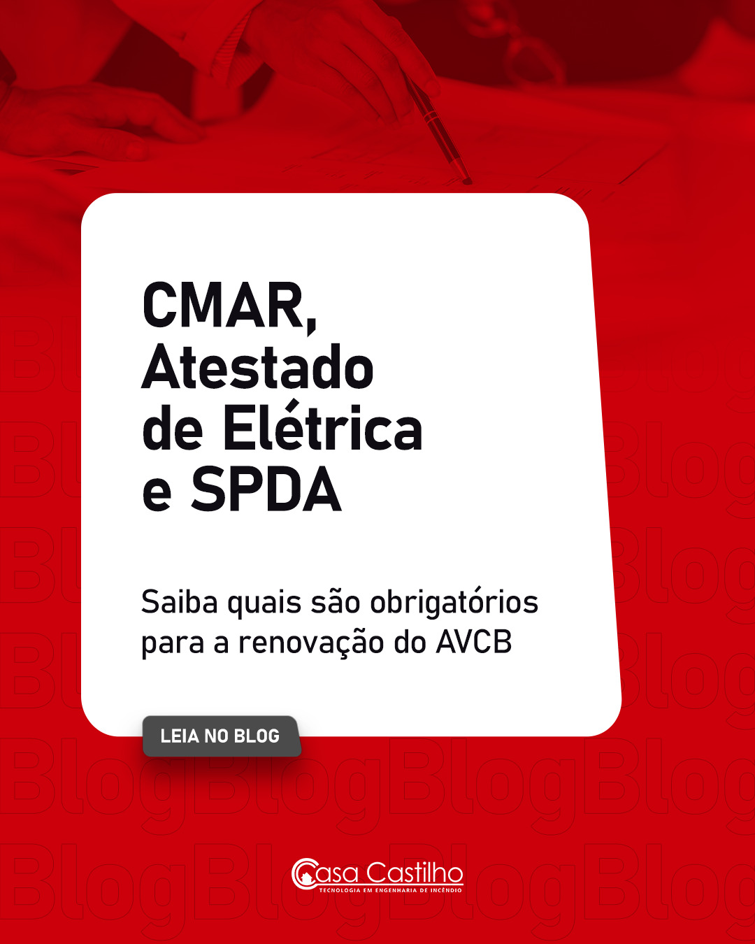 Antes mesmo de verificar hidrantes ou sistemas de combate, a vistoria do Corpo de Bombeiros começa na análise dos laudos técnicos. E é justamente aí que muitas renovações de AVCB travam: documentos vencidos, ausência de ART ou laudos incompletos podem encerrar o processo antes da inspeção técnica.
Para indústrias e centros logísticos, a regularização vai muito além de extintores em dia. Envolve comprovar que instalações elétricas, materiais e sistemas não representam risco de incêndio ou propagação do fogo.
👉 No novo artigo do blog, explicamos quais laudos mais reprovam vistorias e como garantir segurança jurídica e operacional na renovação do AVCB. Confira o artigo completo: link na bio!