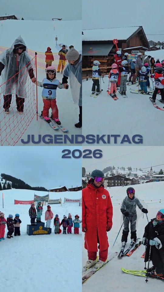 S’Lachä, diä guet Stimmig
und vor allem diä strahlendä Chinderaugä
hend dä gestrig Jugendskitag ganz klar gwunnä 🤩⛷️
138 Kids hend trotz Duurräge Vollgas gäh
und s’schlächti Wätter zimli alt usgseh la 🌧️😉
Es riesigs Dankä a üsi grossartigä Hälfer & Sponsorä 🙌🏽
und natürlich a all Elterä,
wo ä huufä nassi Wösch i Chauf gnu hend 😅☔️✌🏼
