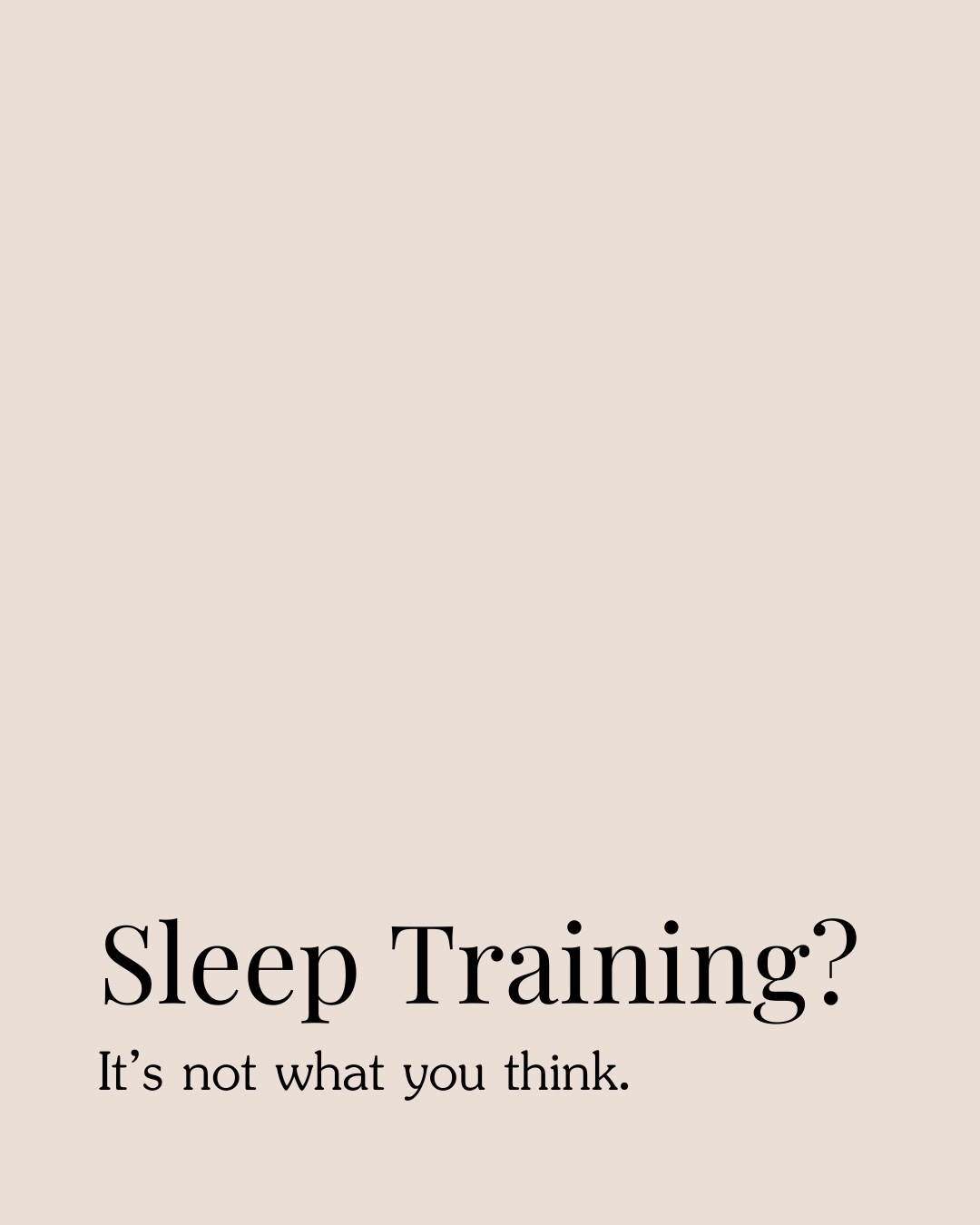 There’s such a negative light on sleep training.
Maybe it’s your idea of what it involves. Maybe it’s what society has told you. Or maybe you tried it once and couldn’t follow through because you weren’t guided in a way that felt right for you.
Whatever the reason, I’m here to tell you that sleep training is successful without crying it out.
It exists. It works. And my clients will also tell you their children were always supported.
Link in bio.
#dohamoms
#sleep
#doha