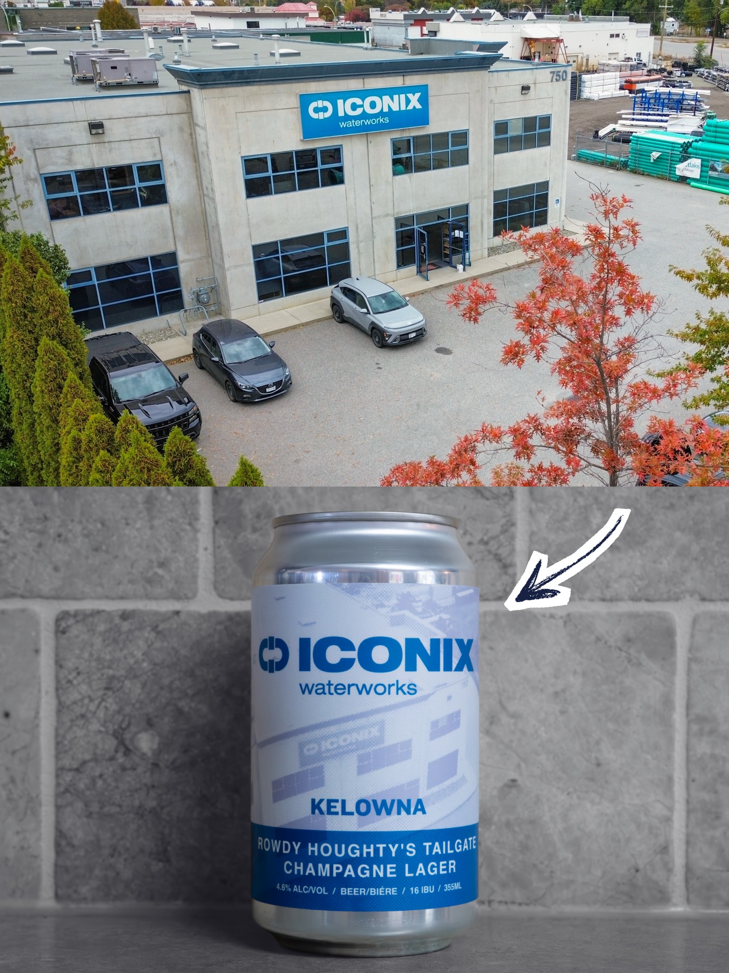 Cool little project with our friends at @iconixww!
3 Drone Shots for 3 🍺’s
#KelownaMarketing #KamloopsMarketing