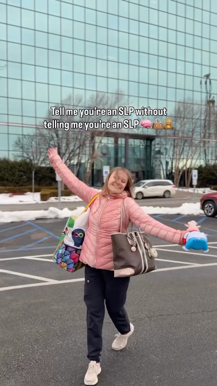 If you’re an SLP, your bag is never just a bag.
My purse = mobile speech room👜🎒🗣️📚📝🧩🎨💬
.
.
.
.
.
.
.
.
#BergenCounty #RidgefieldparkNJ
#Speechtherapist #BilingualSLP #SLPthings