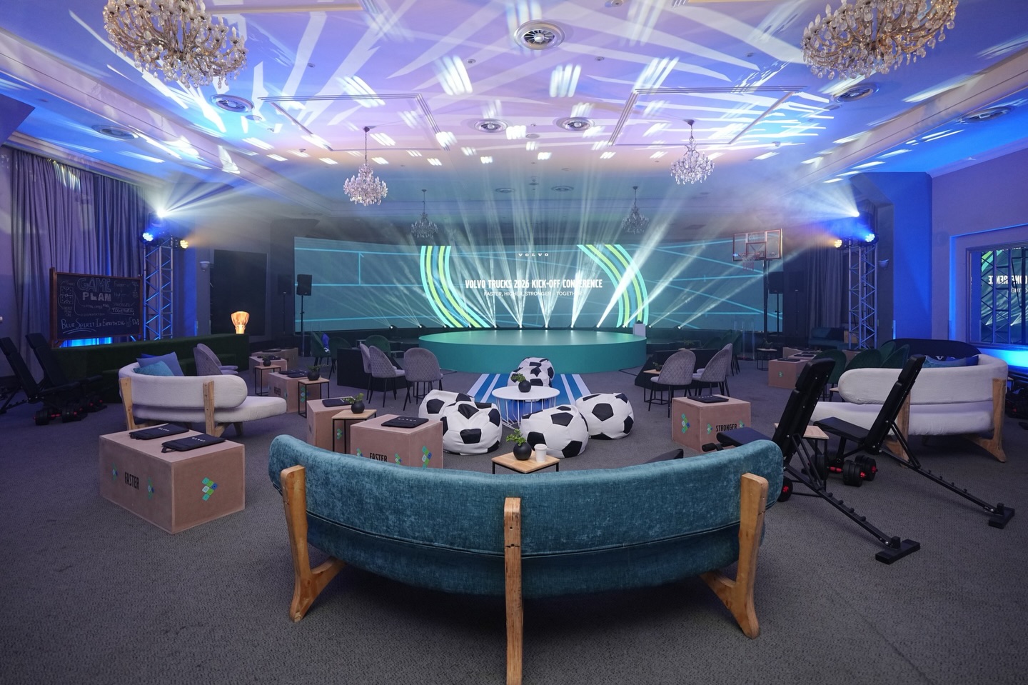 When Volvo Trucks South Africa asked us to deliver their 2026 Kick-Off Conference, we knew this wouldn’t be “just another conference.”
From race bibs instead of name tags, to performance-based leadership sessions inside a CrossFit box, every detail was intentional.
Across the Wanderers precinct in Johannesburg - from Protea Hotel by Marriott Wanderers to Discovery Soccer Park - we built a performance campus where movement, momentum and mindset collided.