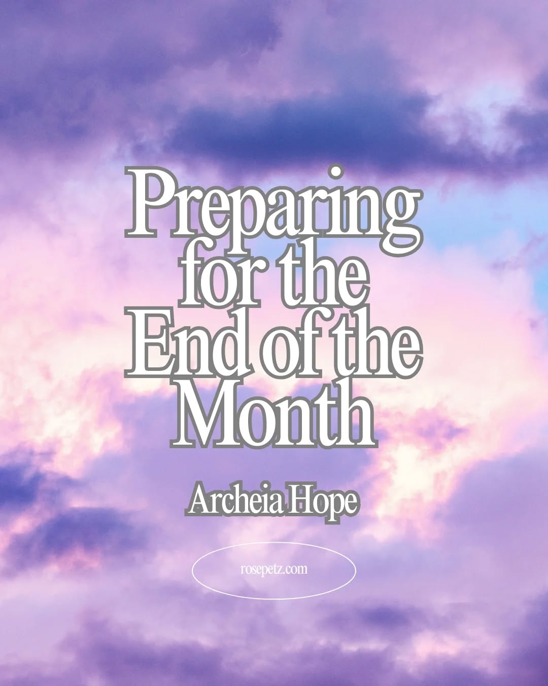 ✨ Archeia Hope
As the month is almost over its energy approaches softly. Your angels invite reflection rather than action.
Journal about intentions forming. Move gently and meditate on openness.
Affirmation: I trust new beginnings.
What are you preparing to welcome?
