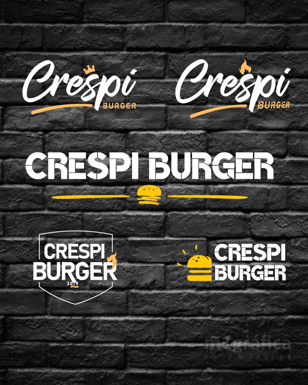 Diseño de logos
@crespiburger