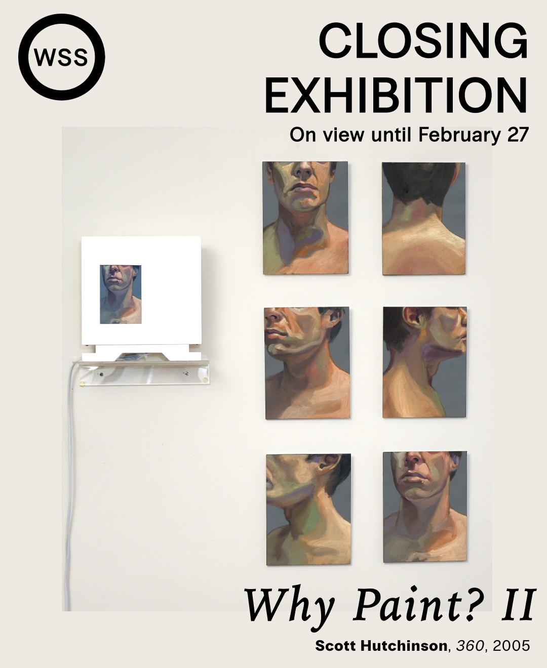 ๐๐ฅ๐จ๐ฌ๐ข๐ง๐ ๐๐ฑ๐ก๐ข๐๐ข๐ญ๐ข๐จ๐ง: ๐๐ก๐ฒ ๐๐๐ข๐ง๐ญ? ๐๐
Donโt miss the final days of ๐๐ฉ๐บ ๐๐ข๐ช๐ฏ๐ต? ๐๐, on view through Friday, Feb 27. Curated by Reem Bassous and Jan Dickey, this exhibition brings together twelve painters from NYC, DC, and Chicago to explore the essential question: Why paint? Building on ๐๐ฉ๐บ ๐๐ณ๐ฆ ๐ ๐ฐ๐ถ ๐๐ข๐ช๐ฏ๐ต๐ช๐ฏ๐จ? (2020โ21), this sequel centers on the physical presence and material weight of paint itself. Purchase the accompanying exhibition catalogue as a keepsake!
๐
๐๐๐ญ๐ฎ๐ซ๐๐ ๐๐ซ๐ญ๐ข๐ฌ๐ญ๐ฌ & ๐๐จ๐ซ๐ค๐ฌ:
Noelle Africh โ Face Value, 2025
Damien H. Ding โ PP : Under, 2025
Anna Gregor โ After Boticelli IV, 2025
Baoying Huang โ The Stranger, 2025
Scott Hutchison โ 360, 2005
Xiaohan Jiang โ Shared Smoke, 2025
Lindsay Mueller โ Drawing Debris, 2025
Elaine Qiu โ Hindsight #12, 2025
Olivia Isabel Rosato โ Underpass, 2023
Marina Ross โ Peerless, 2025
Eric Uhlir โ The Broad Plank Top, 2025
Sharon Yaoxi He โ Swinging, 2023
Gallery Hours: MonโFri, 10 AMโ5 PM
View the exhibition online โ link in bio!
Artists:
@noelle_africh @damiending @anna_t_gregor @sharonnnnnhe @baobaostudio
@scotthutchisonart @____mooner____ @lindsaymuellerart @elaineqiuart
@oliviarosato @marinaross_studio @ericuhlir
Curated by @reembassous & @jan.dickey (exhibition photographer)
#WashingtonStudioSchool #DCArtExhibitions #DCArtGallery #WhyPaintII #DCArtSchoolhool