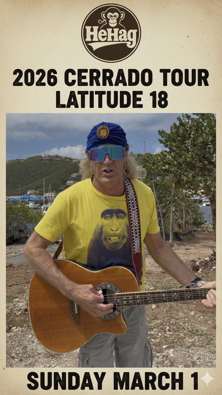 So stoked to kick off the 2026 CERRADO Tour at the very first venue I ever played on St Thomas 21 years ago… Latitude 18! It has been rumored since the 1700s that treasure is buried there… Judging by the size of the hole it was a lot of treasure! The set started off with some internal conflict within the band, but we get it sorted out by the end... Next stop-Fort Christian March 7th! #2026cerradotour