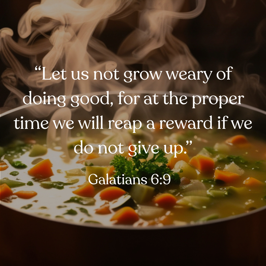 “Let us not grow weary of doing good, for at the proper time we will reap a harvest if we do not give up.”
— Galatians 6:9
Faithfulness often looks like simple acts of compassion repeated day after day.
A warm meal. A listening ear. A reminder that hope remains.
Thank you for continuing to care.
#UkraineRelief #HotMeals #HumanitarianAid #MissionPartners #FaithInAction #HopeForUkraine