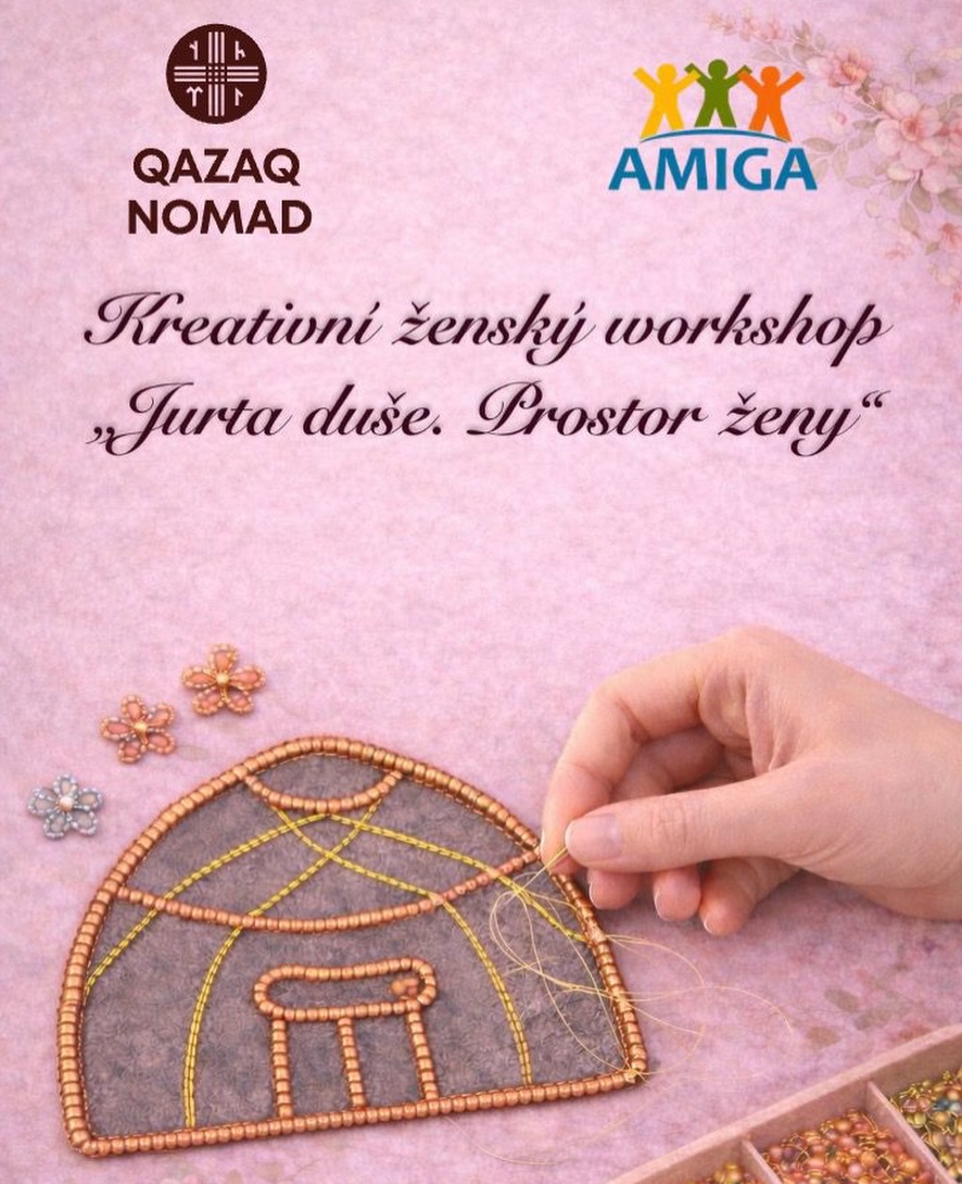 ✨ Tvůrčí ženský workshop
„Jurta duše. Prostor ženy“
Jurta je symbolem domova, tepla a vnitřní opory.
Každá žena má ale svou vlastní jurtu — uvnitř sebe.
7 března si vytvoříme miniaturu jurty zdobenou korálky — krásný ručně vyráběný suvenýr, který si odnesete domů.
Nebude to jen dekorace, ale malý symbol tepla a světla, vytvořený vašima rukama.
Tento večer bude prostorem jemnosti, podpory a inspirace.
Čas zpomalit, sdílet, nadechnout se a být v kruhu žen.
Někdy stačí vytvořit malý domek,
abychom si připomněly své velké vnitřní světlo 💛
📍 Belgická 11
🕕 18:00
Počet míst je omezený.