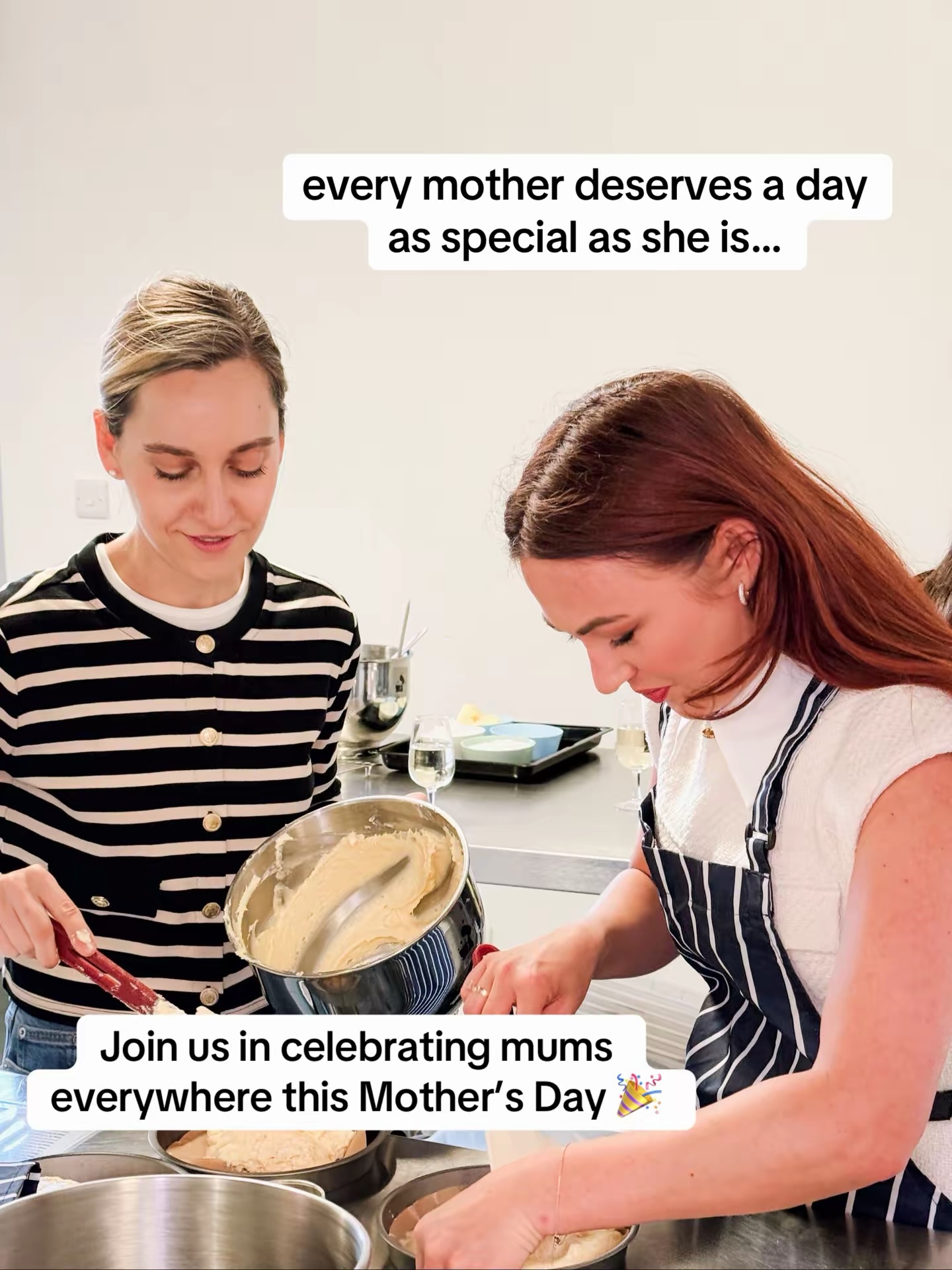Our Mother’s Day session is now open for bookings 🤩
Mum’s been spoiling you all year long, now it’s your turn! 🎁
🥣Mix & bake a 3 tier cake
🍸Cocktails or mocktails
Decorate your edible masterpieces
🏆 Win prizes
Join us this Mother’s Day for London’s Ultimate Baking and Cocktail competition 🥳
OR
Give the gift of baking this Mother’s Day with our gift vouchers 💌
Book your next FAVOURITE experience from our link in bio 🔗
#londonthingstodo #bakingcompetition #mothersdaygift #mothersdaygiftideas