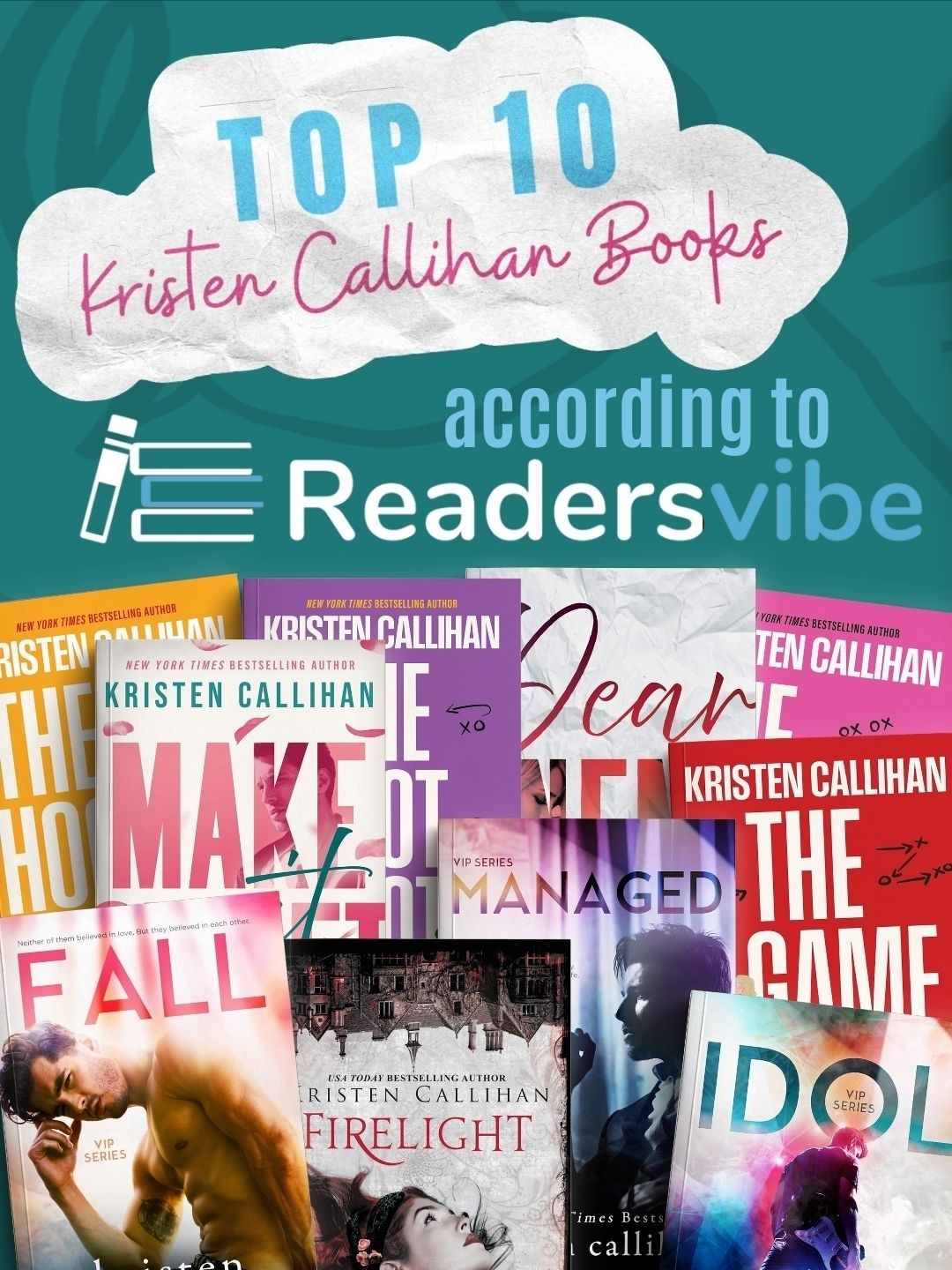 @readersvibehq ranked their top 10 best Kristen Callihan books. Do you agree? 👀 What is your number 1?