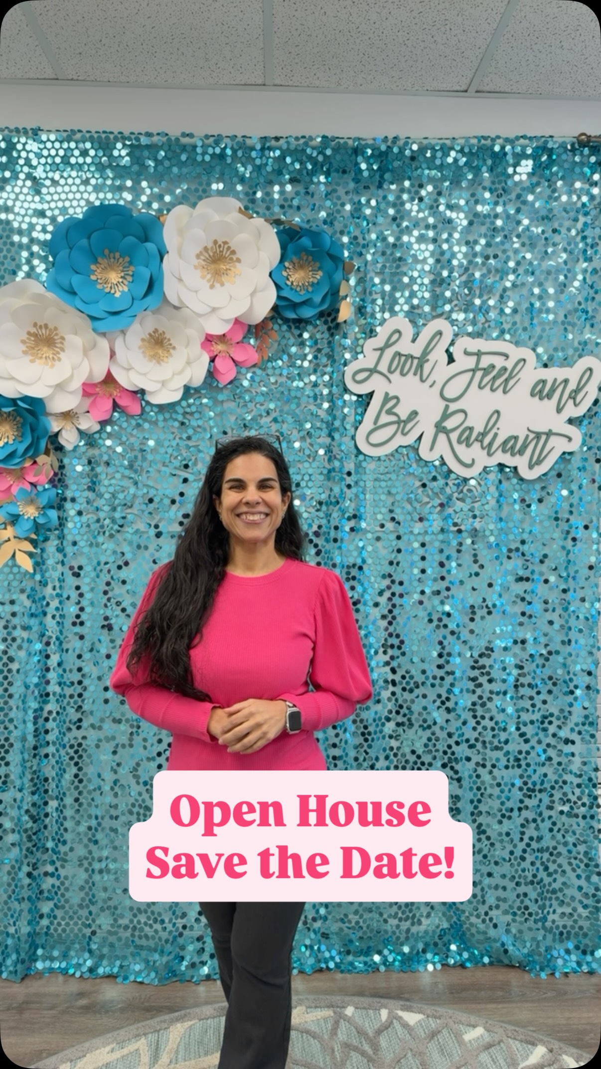 Radiant Med’s annual Spring Open House! 💐
Thursday March 26 from 6-8:30!
Drop in for some bites, sips, special deals and of course giveaways!!!! 🎉
Stay tuned for more info about the giveaways as we get closer to the event!
We can’t wait to see you there! 🤗🤗 And don’t forget to bring a friend or two!
#RadiantMed #OpenHouse #Giveaway #Spring #SaveTheDate