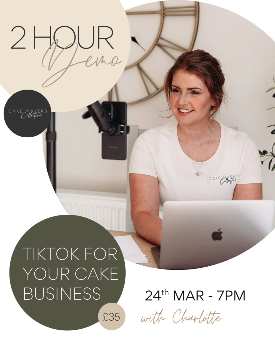 TIKTOK TRAINING ANYONE?
Not only is tiktok a great place to earn additional income in your baking business, it is also a great place to market your business and find clients
And wild I know... but my highest value clients, with wedding and occasions have found me through Tiktok.
If you would like to learn how the App can work for you, what to do and how to monetise it, comment TIKTOK below and I will send you details of my upcoming onlune webinar
Pssst.... it's only £35 and I am a huge over sharer
#cakebusiness #cakemaker #baking #cakeclass