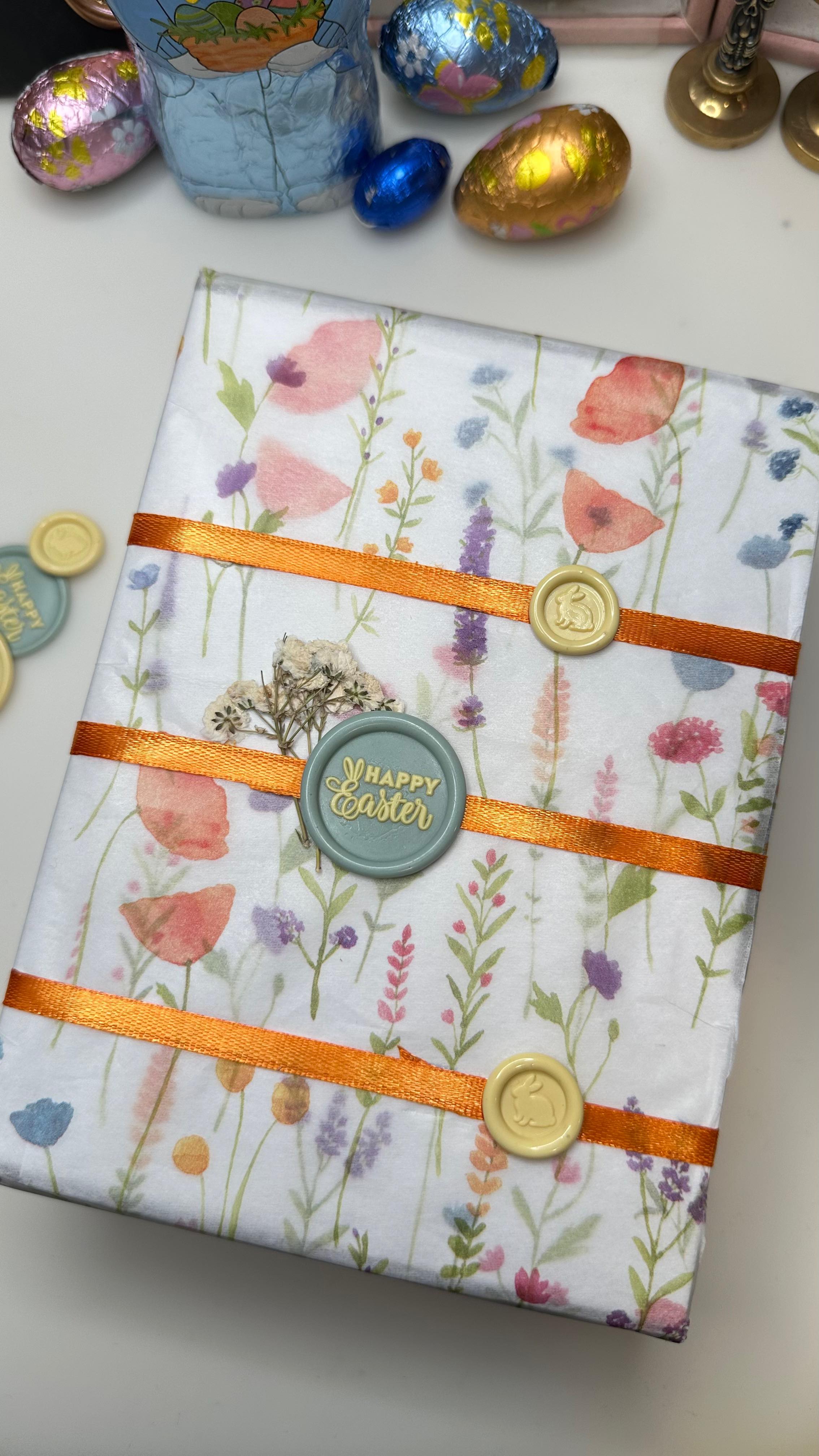 Available now is our Easter Gift Wrapping Bundle!
The no mess, no fuss approach to wrapping your special gifts! We supply it all…
- Tissue paper to wrap it!
- Blank card and envelope to write it!
- Wax Seals to stick it!
- Floral Stems to adorn it!
And Ribbon to decorate it!
With options to purchase gorgeous scissors and or a gifting box - just like in the video!!
If you are after that professional finish to your Easter gifting, then this bundle is for you. ✨
Currently we have free shipping on all our bundles with stocks limited, so get in fast!
#GiftWrappingMadeEasy #LuxuryGifting #DIYGiftWrap #EasterThemeGiftWrap #WaxSeals