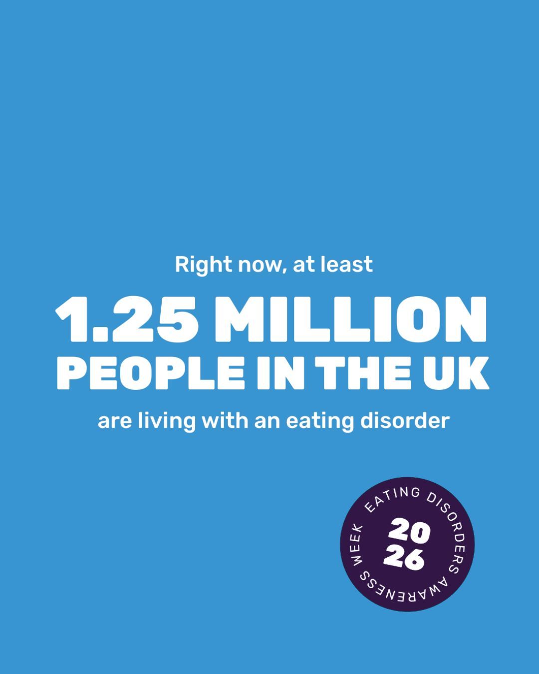 💜 Eating Disorders Awareness Week 💜
Eating disorders don’t just affect the individual — they impact the whole family.
If you are a parent or carer supporting a young person with an eating disorder, you may feel exhausted, overwhelmed or unsure what to do next. Many families tell us they feel like they are “drowning” and don’t know where to turn.
We are sharing this graphic from Beat for awareness this week, and we also want to highlight the online workshops offered by the Charlie Waller Trust for parents and carers.
These workshops are based on the New Maudsley Approach and recognise that families are in a unique position to support recovery. They offer practical communication tools, techniques and guidance to help you:
• Lower anxiety and distress within the family
• Understand how the eating disorder operates
• Develop skills to support change
• Build your loved one’s self-esteem and resilience
• Become a confident “change coach”
Families are often left out of treatment conversations — but you matter, and your role is important.
for more information: https://charliewaller.org/mental-health-training-support/parents-and-carers/eating-disorder-workshops
#EatingDisordersAwarenessWeek #ParentSupport #YouthMentalHealth #YouAreNotAlone