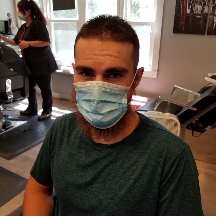 Feeling cooler with a much needed haircut!!😎