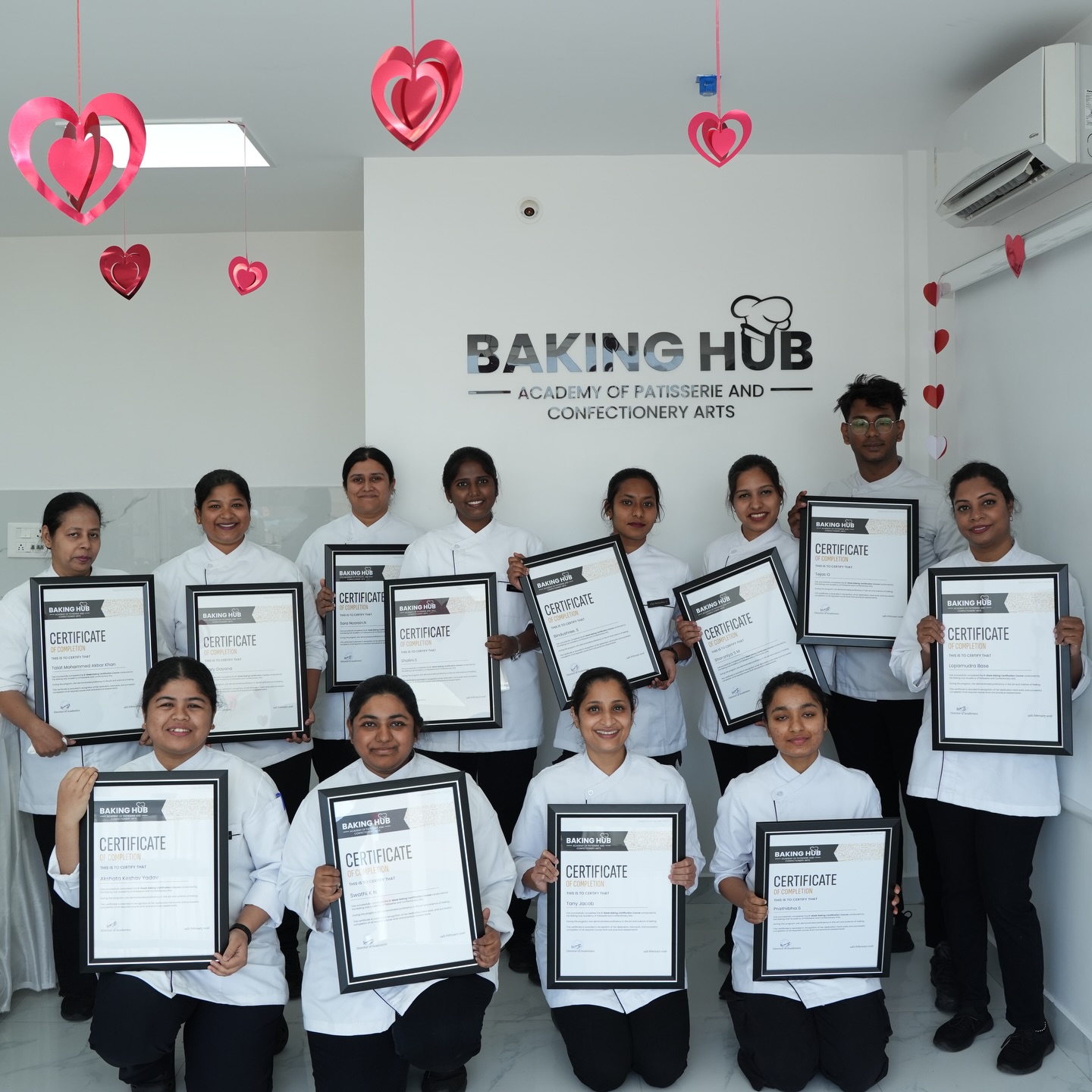 Congratulations to our February 2026 Certification Graduates! 🎓
At Baking Hub Academy, we believe in transforming passion into profession — and this batch has done exactly that.
Six weeks of intensive training.
Six weeks of hands-on learning.
Six weeks of transformation.
The future of baking looks bright! ✨
#BakingHub #GraduationMoment #FutureBakers #CertifiedProfessionals