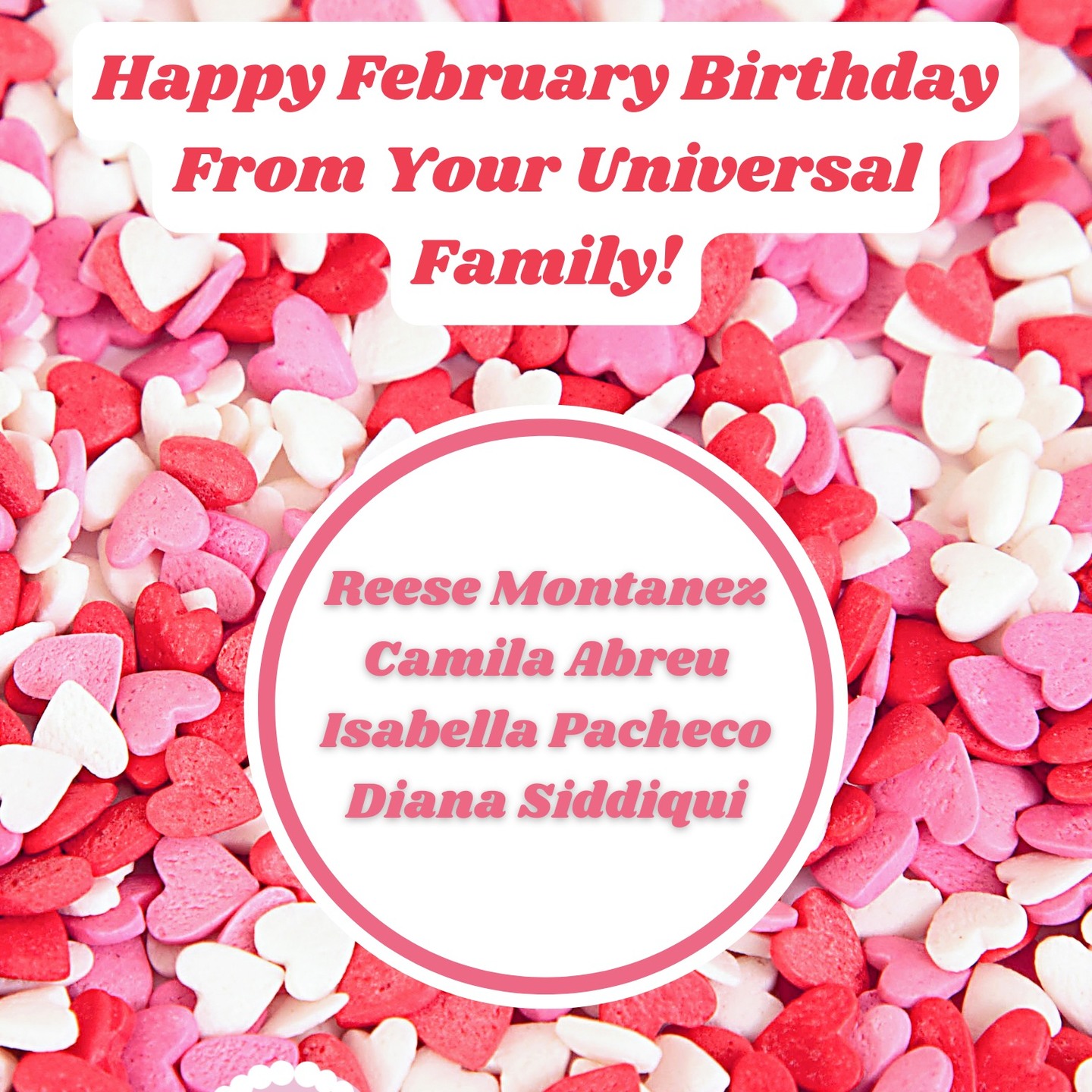 Happy Birthday to our February students! Hope you have/had an amazing day! ❤️