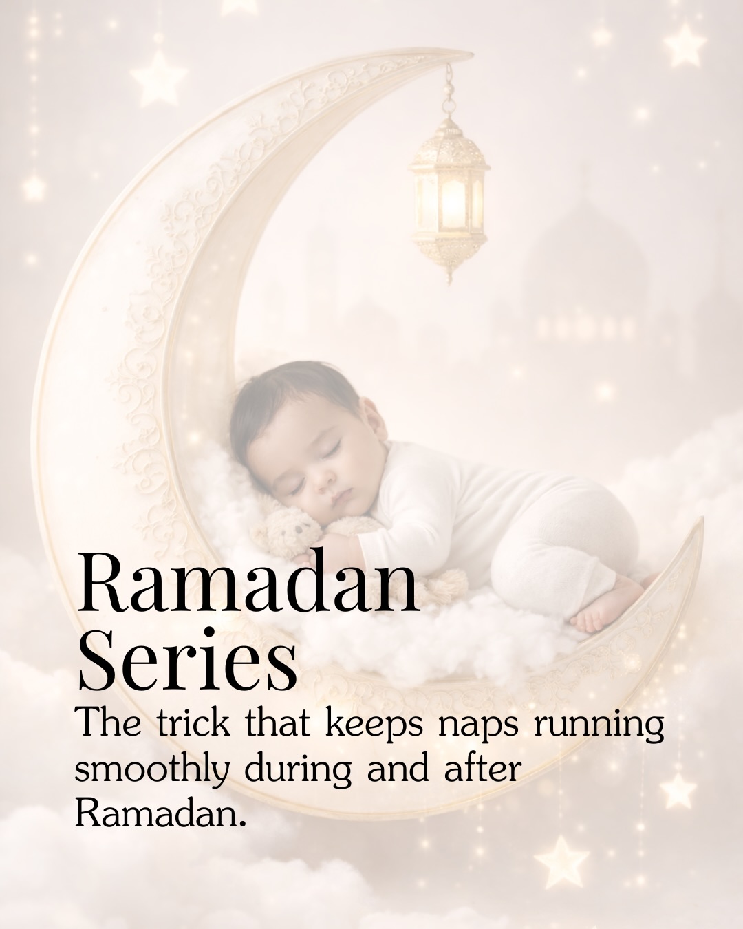 One of the smallest adjustments with the biggest impact this Ramadan-
Keep that morning wake time consistent no matter how late the night ran.
Naps stay intact. Sleep debt gets managed. And you protect everything you’ve already worked so hard to build.
It’s normal to feel like children need 12 hours of night sleep and while that’s mostly true, sometimes these things are unavoidable.
Look at sleep over a 24 hour period, not just the night in isolation. Let that guide you on how long the naps should be over this period.
My Ramadan guide is available to download.
Link in bio.
#ramadan
#naps
#doha