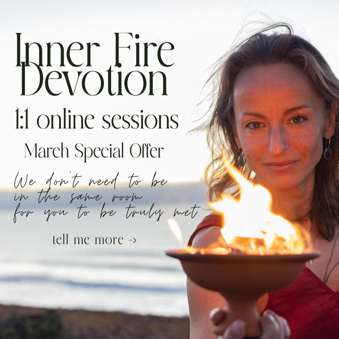 Inner Fire Devotion
~ sensual rewiring
1:1 online session with Agni Chandra
✨ MARCH SPECIAL ✨
First session: 55€ (50% off)
Only 5 spots available
5-session package: 500€ (save 50€)
This is for those ready to return to their body, reclaim their erotic innocence, and feel fully alive.
Apply through the link on my www.agniway.com.
Your unfolding is sacred. I'm here to meet you on the way with erotic encouragement, fierce love and gentle strength.
Yours,
Agni Chandra 🔥🌙
#InnerFireDevotion #EmbodimentCoaching #SomaticHealing #SacredSexuality #TantraOnline #BodywisdomHealing #EroticInnocence #OnlineBodywork #ConsciousTouch #DivineFeminine
