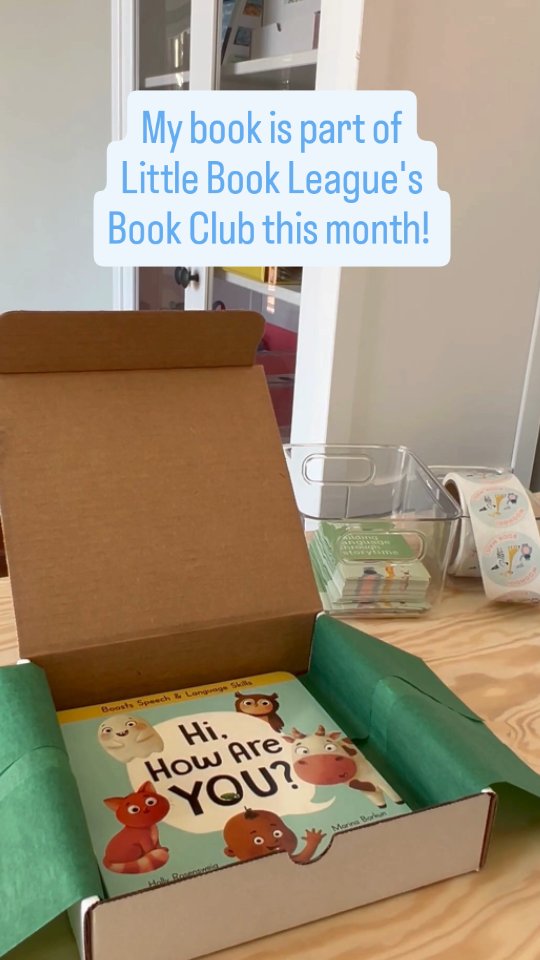 So grateful to partner with @littlebookleague to share ๐๐, ๐๐ค๐ฌ ๐ผ๐ง๐ ๐๐ค๐ช? with their toddler subscribers ๐๐ป