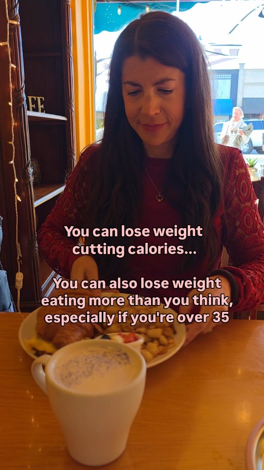 You can lose weight eating 1,300 calories.
But you might also be able to lose weight eating 1,600.
And if both create fat loss, why would you choose the lower number?
A lot of women think the goal is to eat as little as possible.
But the real goal is to eat as much as possible while still losing fat.
Because a small deficit:
– Is easier to stick to
– Preserves more muscle
– Supports better workouts
– Reduces binge–restrict cycles
– Keeps your metabolism from adapting as aggressively
– Feels like something you can actually live with
Sure, 1,300 might “work.”
But if 1,600 also works? You’ll have:
✅️More energy.
✅️More flexibility.
✅️Better performance.
✅️And a much higher chance of keeping the weight off.
Fat loss isn’t about suffering through the smallest intake you can tolerate.
It’s about creating the smallest deficit needed to make progress and no more.
That’s the difference between dieting and building something sustainable.
If you’re not sure whether you’re eating as much as you could while still losing fat, DM me “INTAKE.” We’ll look at it and make sure you’re not dieting harder than you need to.
#sustainablefatlossover35 #loseweightover35 #loseweightandkeepitoff #diettipshealthtips #nutritioncoachforwomen