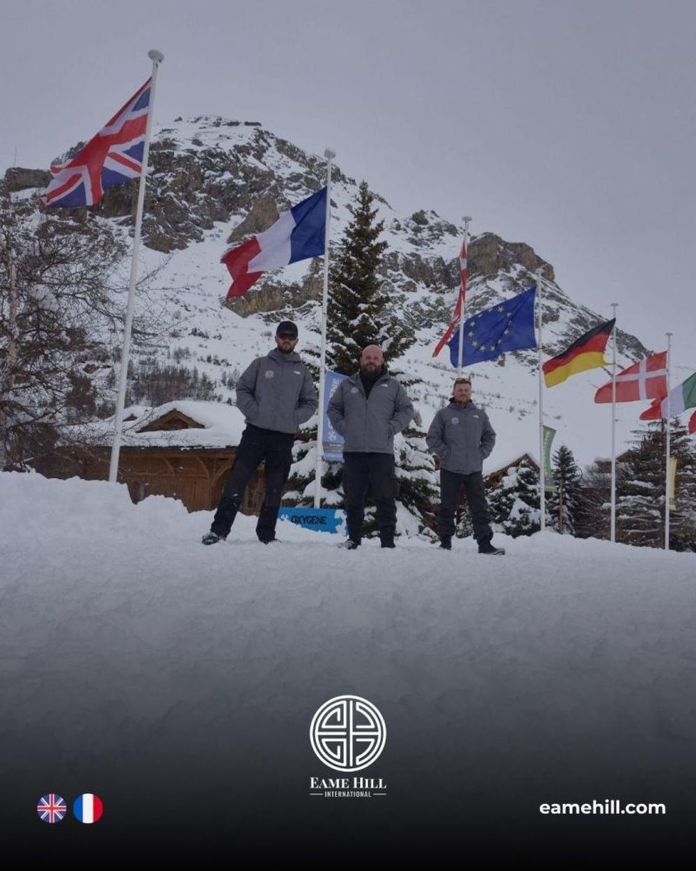 UK 🇬🇧 & EU 🇪🇺 Compliant
Operating across borders requires more than presence, it requires structure. With established entities in both the UK 🇬🇧 and France 🇫🇷, Eame Hill International delivers compliant welfare, risk management & event support across Europe.
Cross-border operations demand:
• Local authority & prefecture liaison
• Alignment with international and local risk frameworks
• Delivery alongside trusted in-country partners
• ISO 9001 structured systems
Same standards. Across borders. Zero compromise.
One team | Many peaks 🏔
#ResortSupport #EventWelfare #EuropeanOperations #RiskManagement #ISO9001