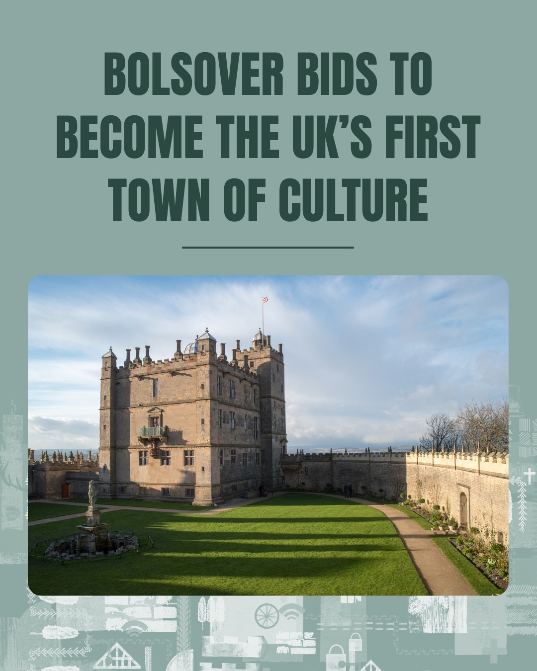 Bolsover Bids to Become the UK’s First Town of Culture 🎭✨
Big news… Bolsover is bidding to become the UK’s very first Town of Culture in 2028.
From lantern parades and Pride festivals to artisan markets and the iconic Bolsover Castle, culture is woven into our streets. This year we celebrate 800 years as a market town and 360 years since Margaret Cavendish published The Blazing World.
If successful, the bid could bring major investment into creative and cultural projects across the district - shining a national spotlight on Bolsover’s past, present and future.
This is our moment. 🎬
Let’s take centre stage!
#bolsover #townofculture #bolsover2028 #proudtobebolsover