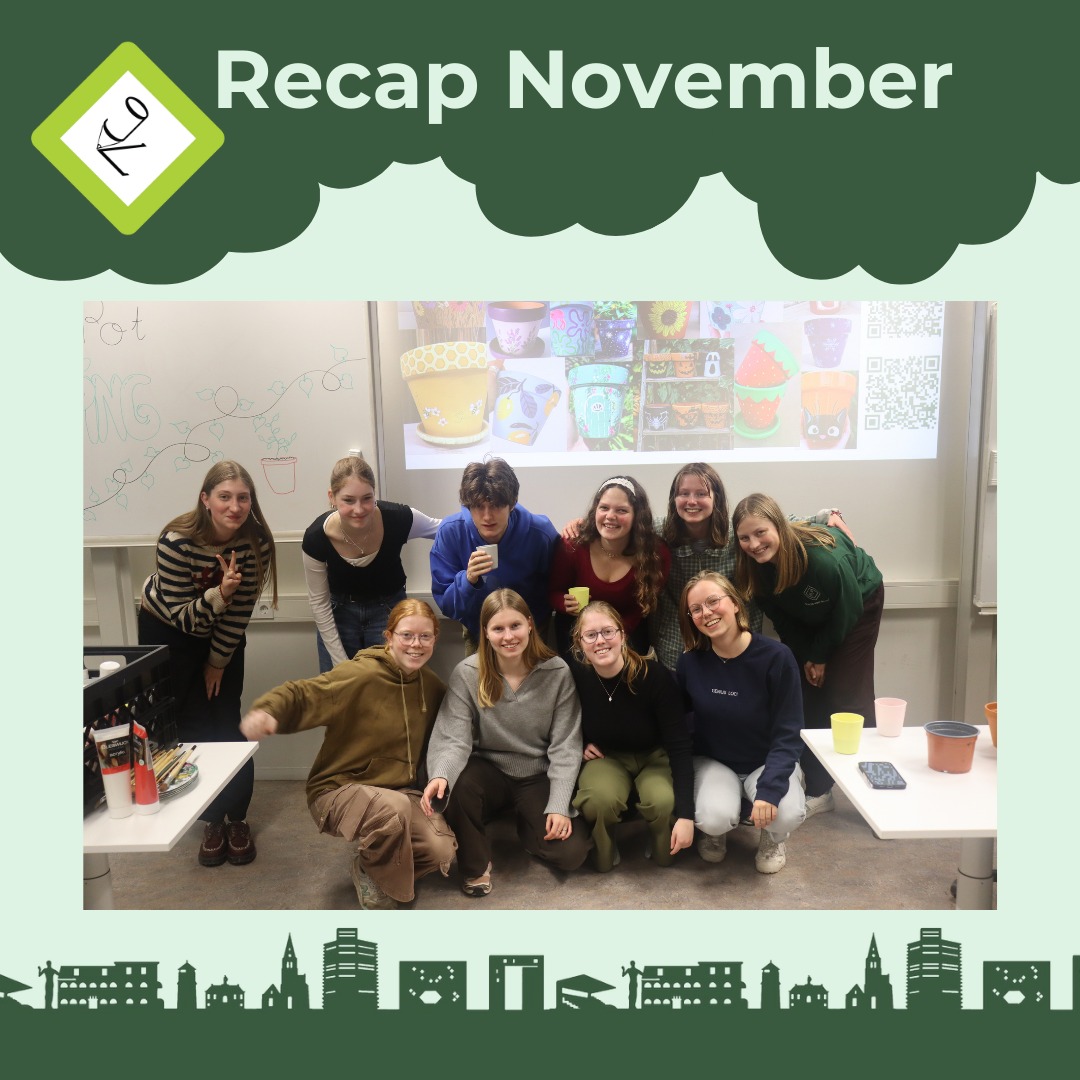 This November was so full of great activities!! We had many committees organize such differing activities.
This month had a lot of lunch lectures, I hope you were all able to fill your tummies with the delicious sandwiches made by the OnderWijsCommissie.
To finish the great november month, the aXie organised a very well visited Murder Mystery Potluck Dinner. The guests found out who had murdered Sven in cold blood.