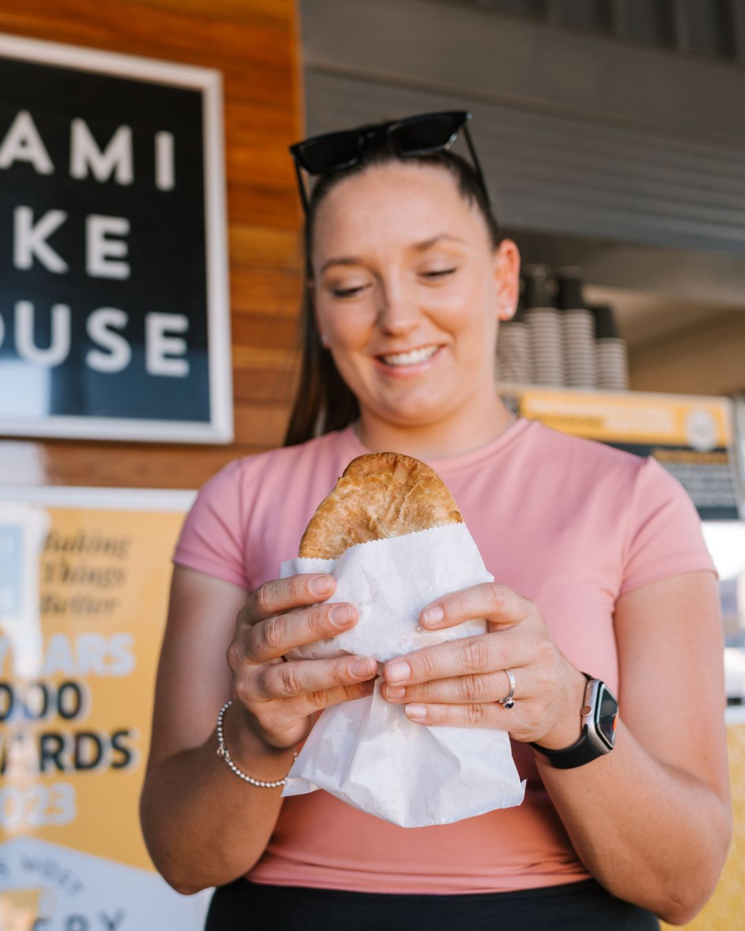 Say goodbye to cooking this Labour Day long weekend and let us do the baking.
From savoury favourites to sweet treats, our cabinets are full of handmade baked goodness, there’s something for everyone.