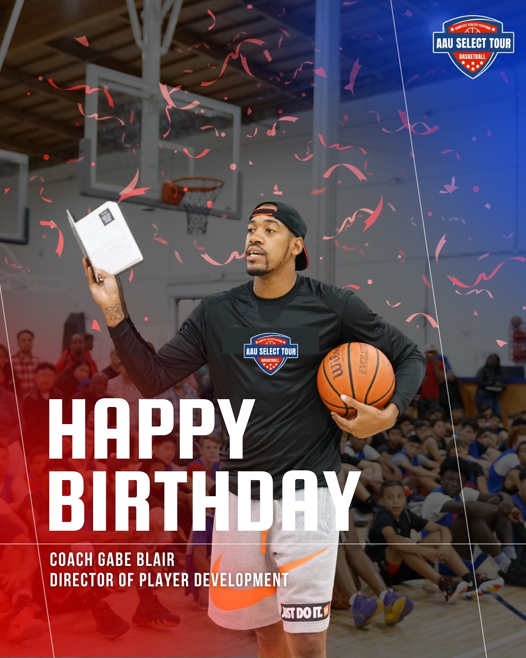 Happy Birthday Coach @realgabeblair
.
#SelectTourFam #AAUSelectTour