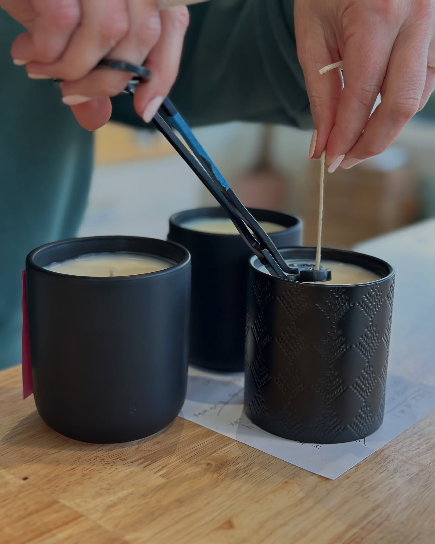 Reminder: always trim your wick before each burn!