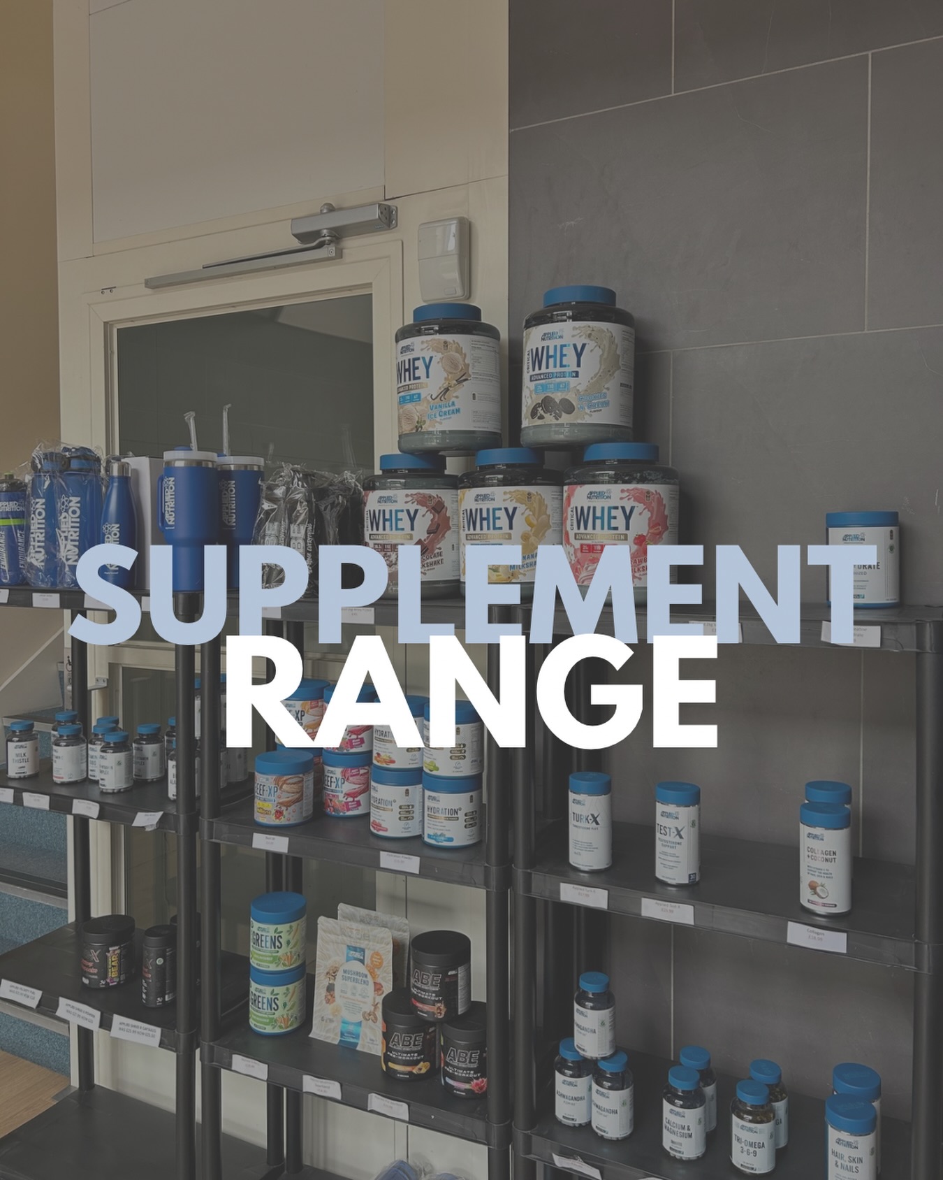 💪 Supplements 💪
We have a large selection of supplements including: whey protein, creatine, greens, electrolytes etc…
Grab yours down at reception 🤗
#unitedgym