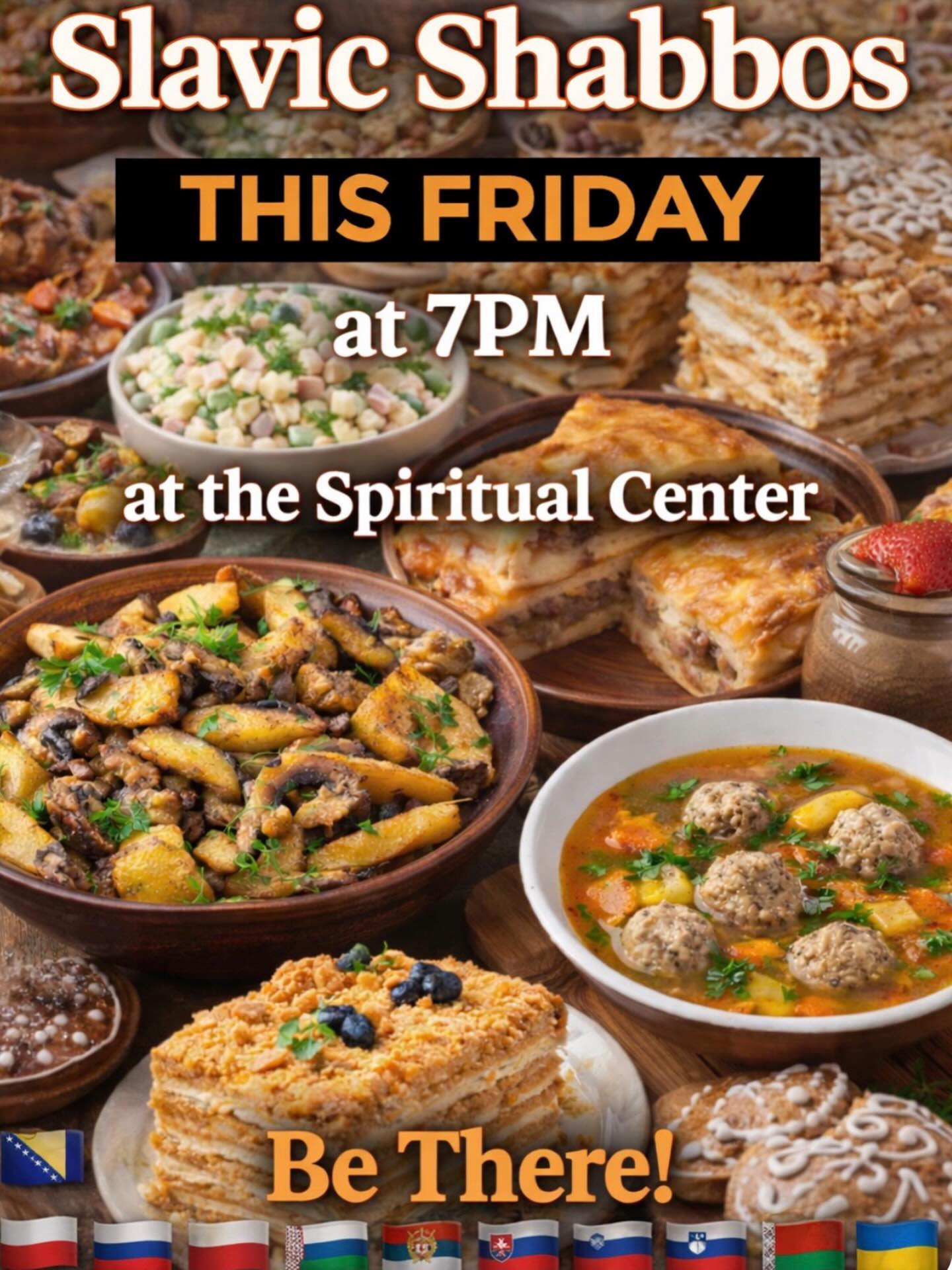 SLAVIC SHABBOS THIS FRIDAY!!! MAKE SURE TO RSVP!!