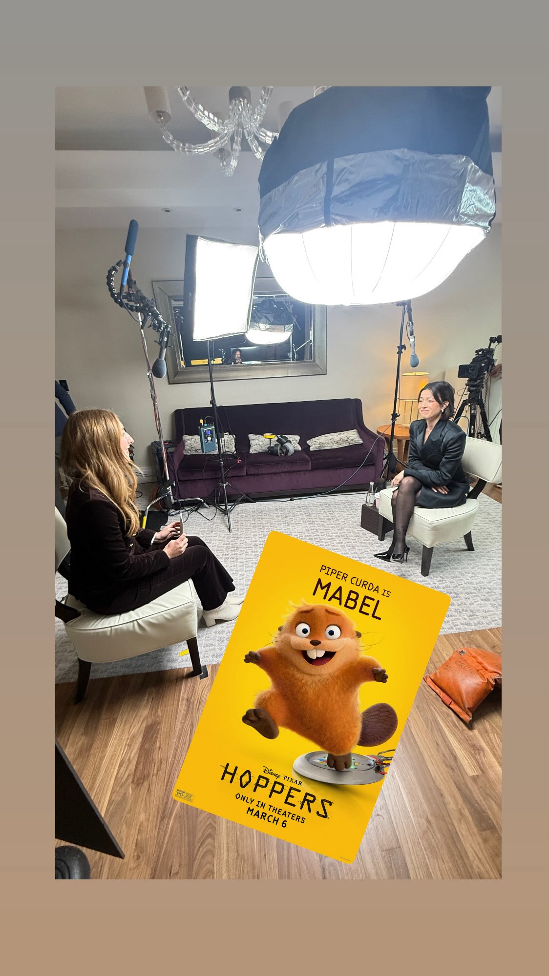 #hoppers @pixarhoppers releases in theaters MARCH 6th! Be sure to check out the interview 🎤 with the amazing @pippiphooray1 who voices beaver 🦫 MABEL! And be sure to get your tickets now! #kataroundtown #kidsfirstcoming_attractions @imprintpr @pixar @disney.publicity @alliedglobalmarketing #pipercurda #chicago