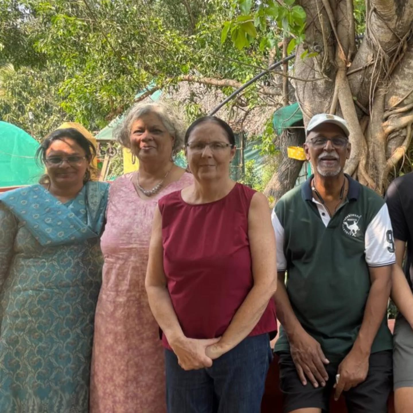 We enjoyed our few hours visit at your farm, though with a few other guests, but they were all like-minded people, and that brought too much of positive vibes for being in each other's company.
Of course, breathing the fresh air, and being with nature, has its own advantages. We were not only the witness to, but we were awestruck with the 'wonders of nature' growing at your farm. Being there makes one forget the rest of the world - the world with toxic people, environment, and vegs and fruits with pesticides sprinkled or mixed in, and with chemicals to ripen etc etc..
We got to know ourselves there, with nature all around us, and the taste of healthy food, cooked and served with love at the farm.
It makes one think...what else does a human being want?
Tony and Joy- I would call you TONS OF JOY, you both together give to whosoever visits your farm!